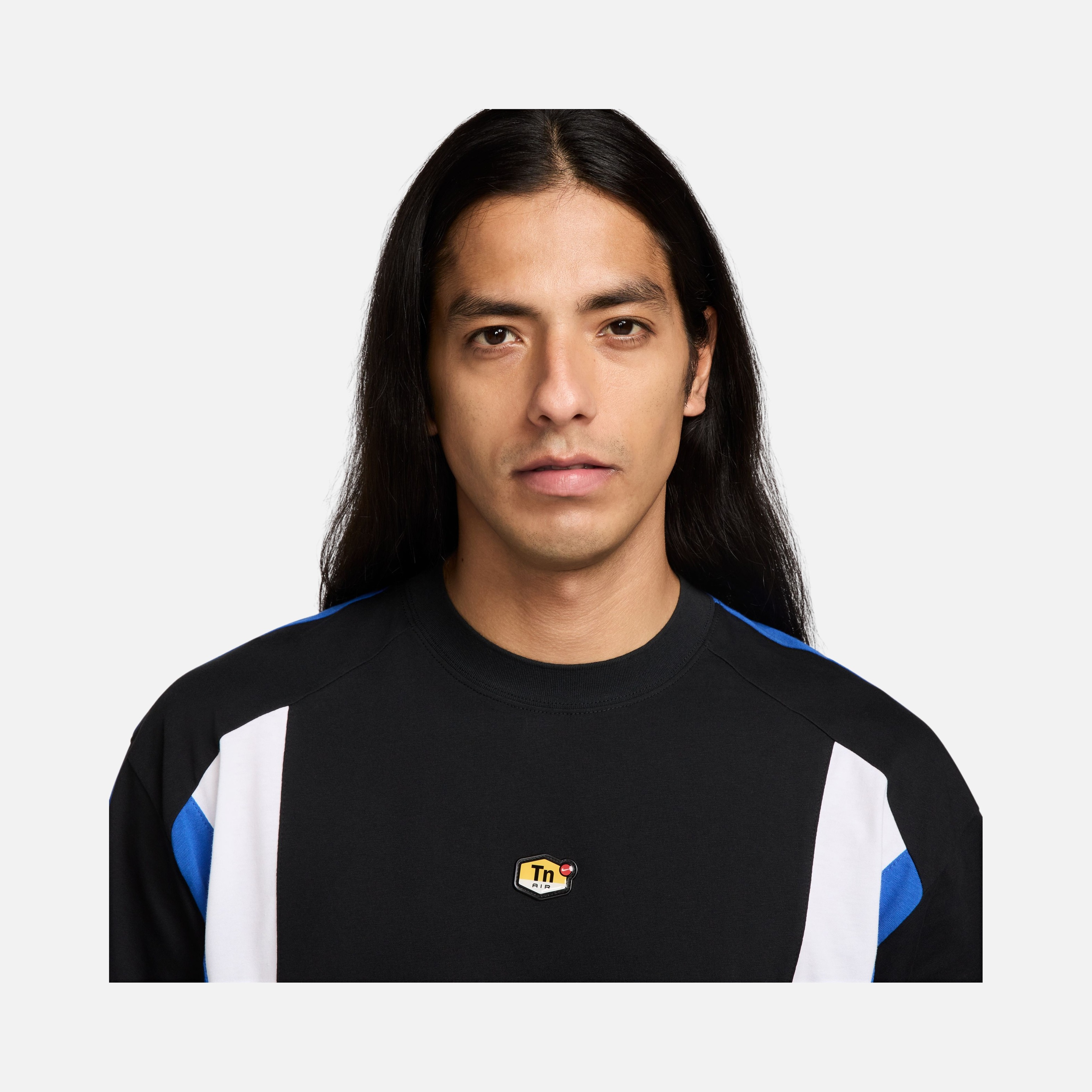 Nike Sportswear Tuned Air Graphic Loose Cut Color Blocked Short-Sleeve Erkek Tişört