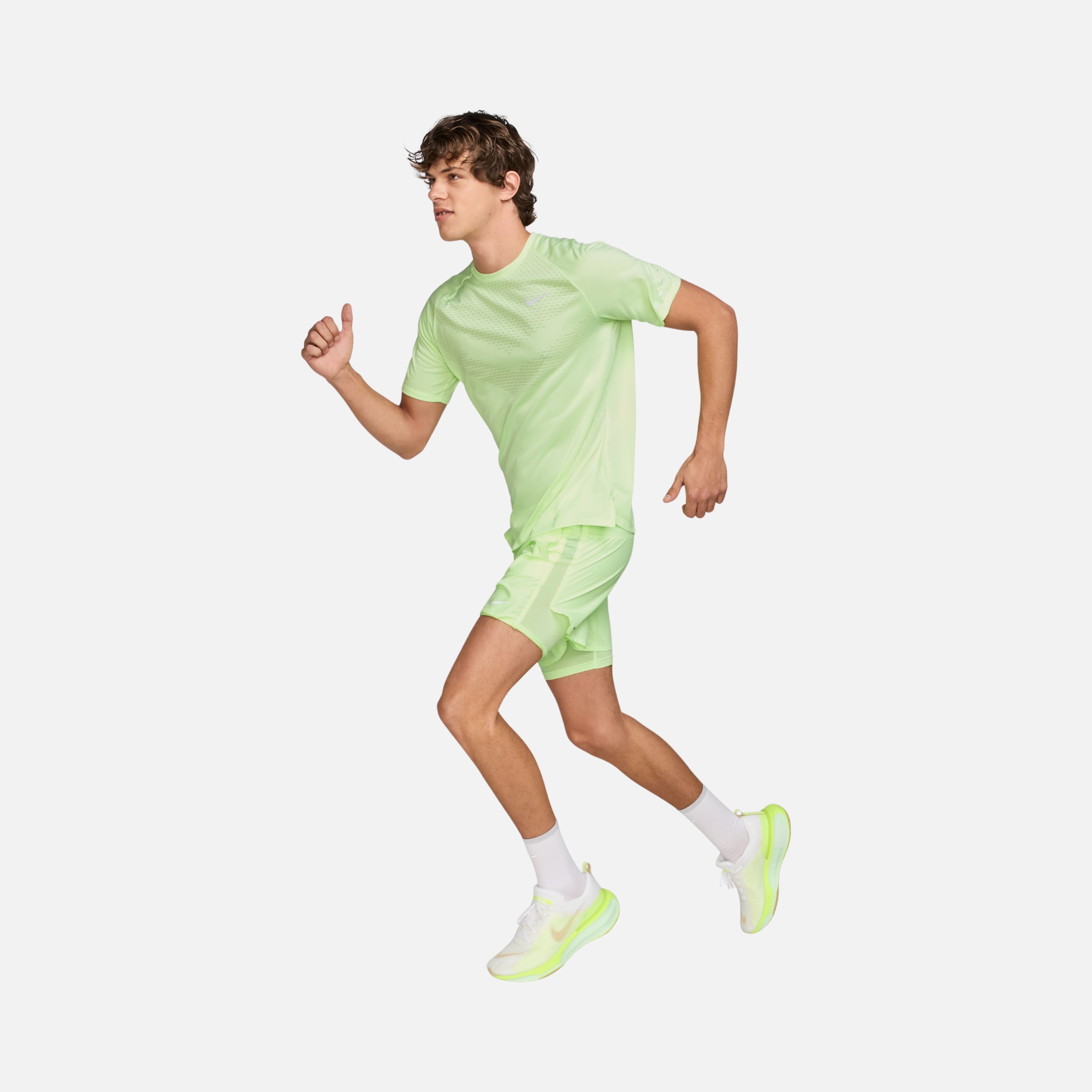 Nike Dri-Fit ADV Stride Running Short-Sleeve Erkek Tişört