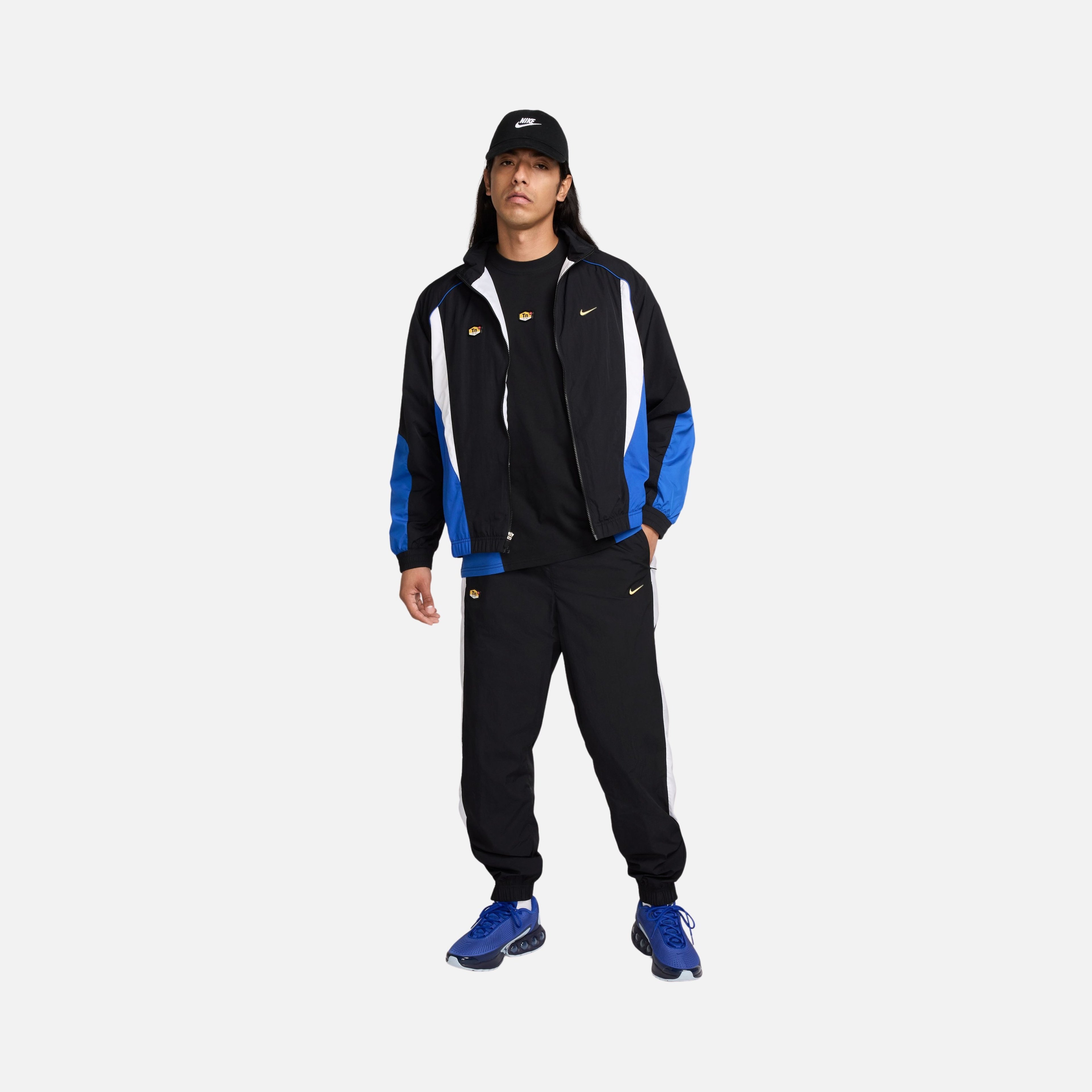 Nike Sportswear Tuned Air Woven Fabric Colorblock Full-Zip Erkek Ceket