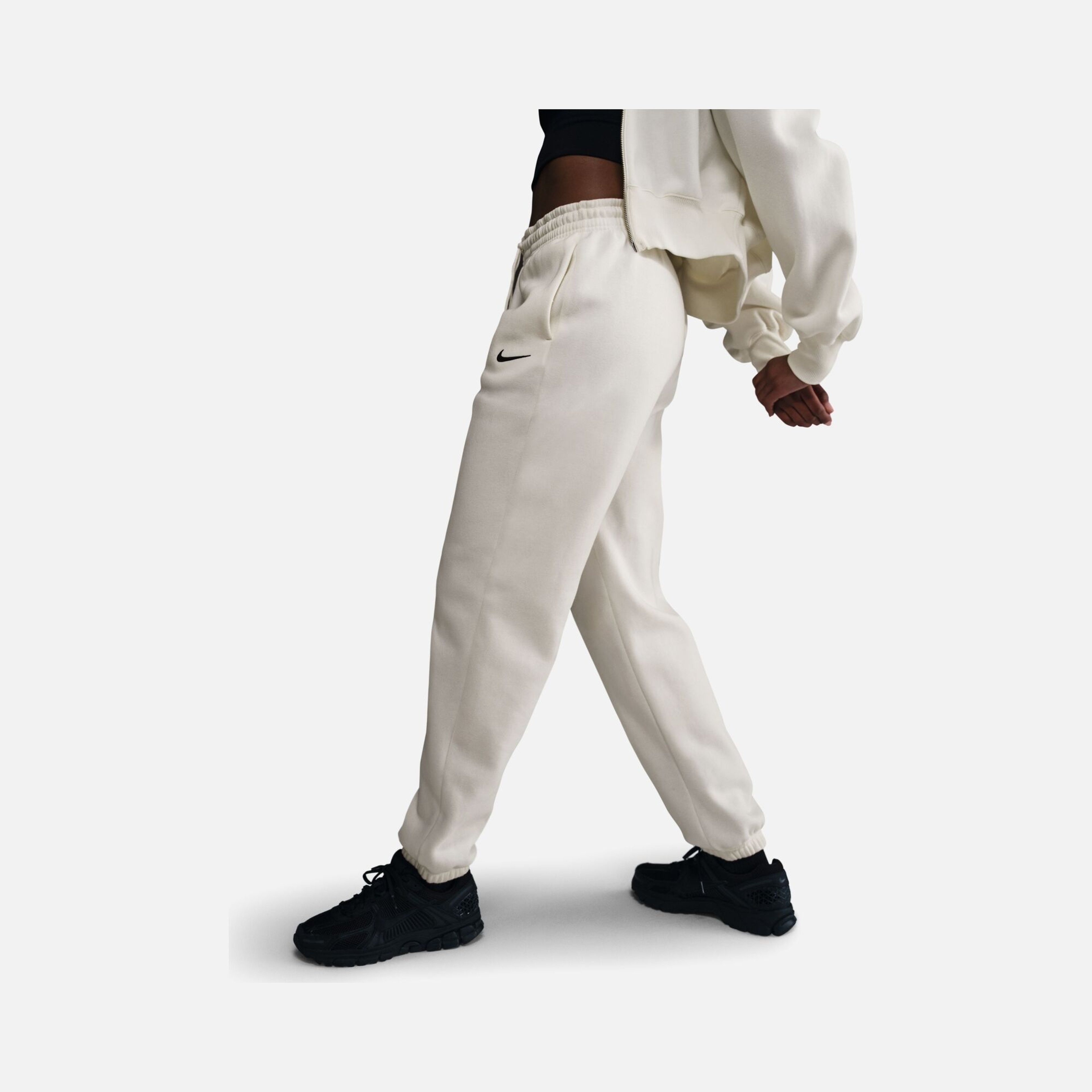 Nike Sportswear Phoenix Fleece High-Waisted Oversized Kadın Eşofman Altı