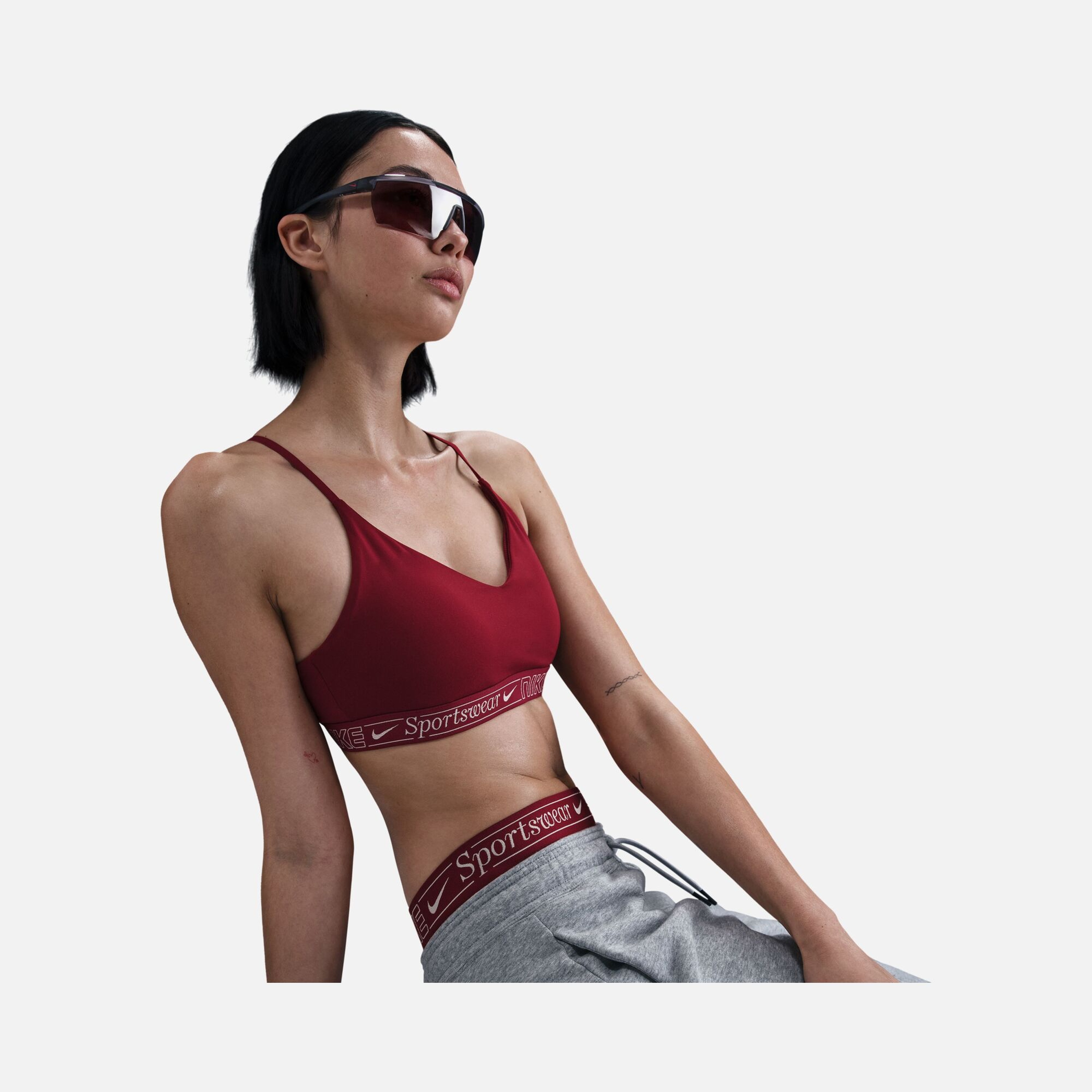 Nike Indy Light Support Padded Adjustable Training Kadın Bra