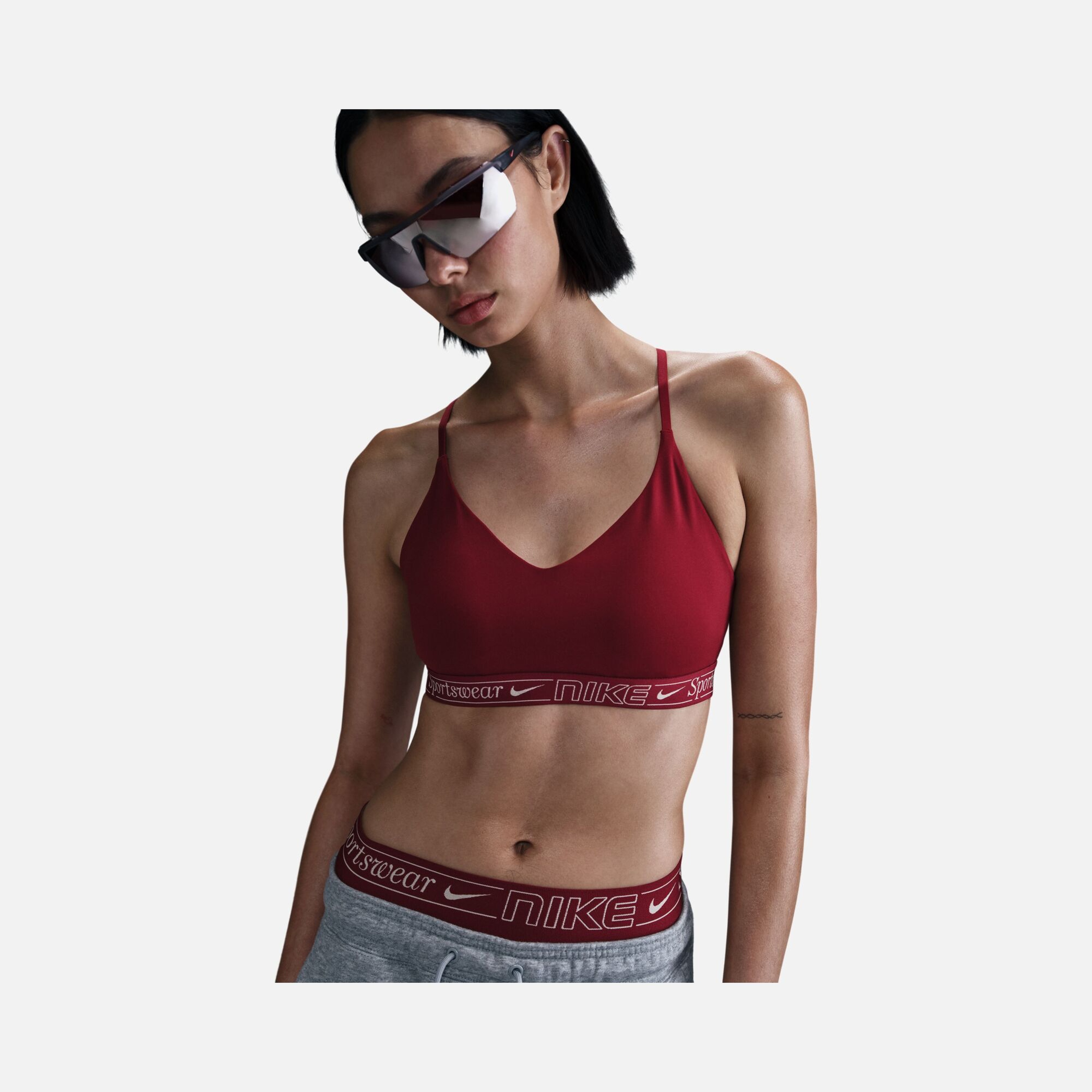 Nike Indy Light Support Padded Adjustable Training Kadın Bra