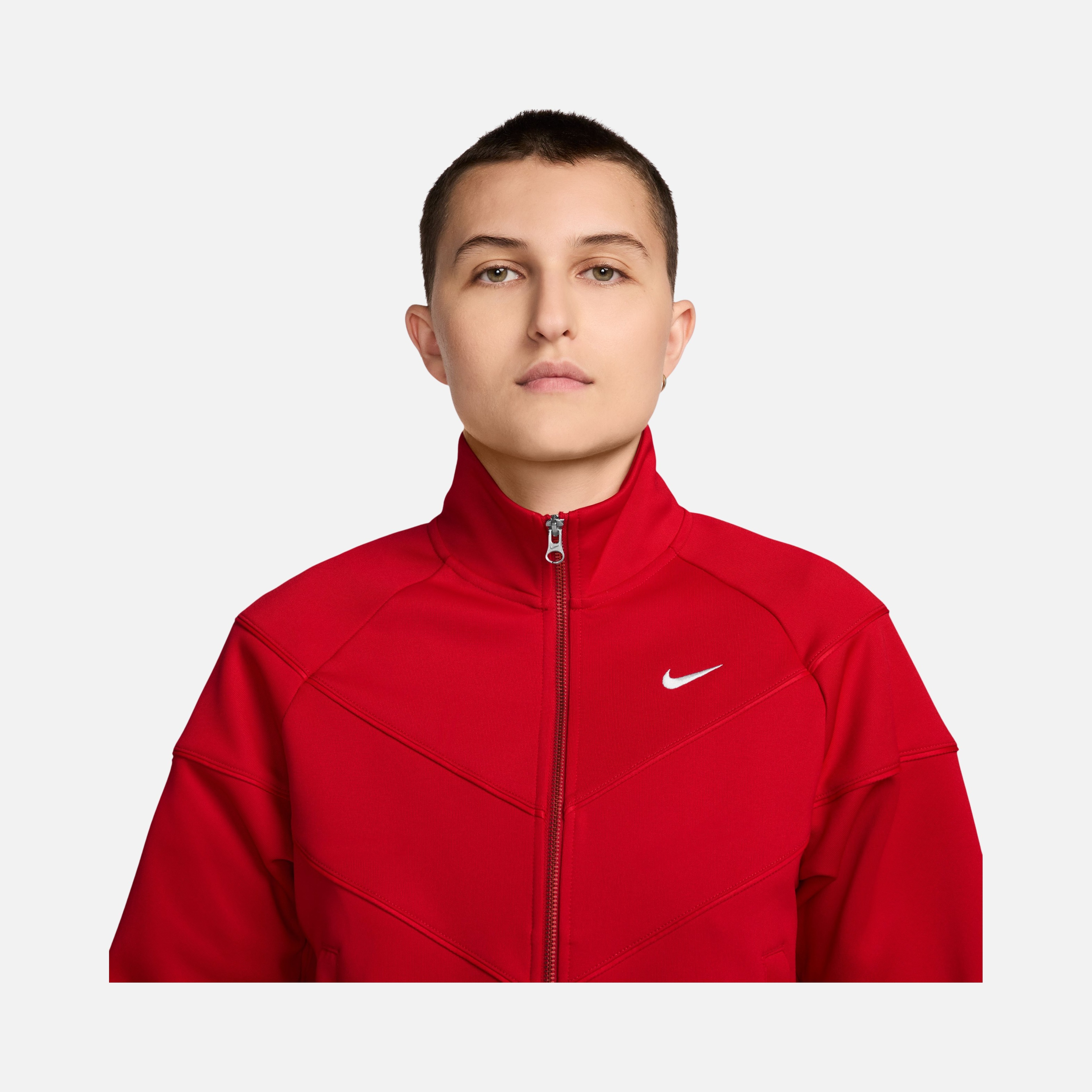 Nike Sportswear Essentials Windrunner Poly Knit Full-Zip Kadın Ceket