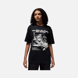 Nike Jordan Brand Sneaker Graphic Oversized Short-Sleeve Kadın Tişört