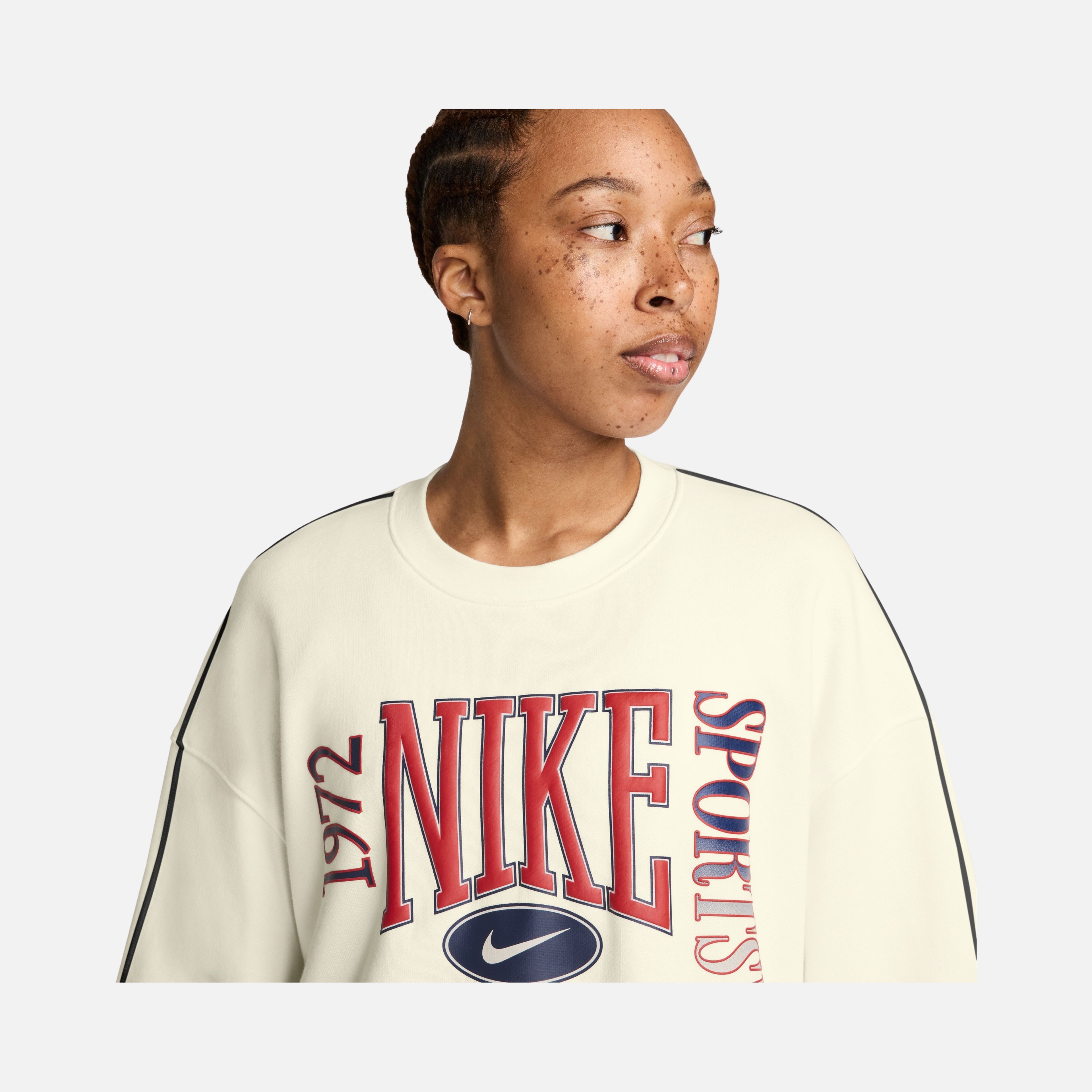 Nike Sportswear Street Fleece Crew Kadın Sweatshirt