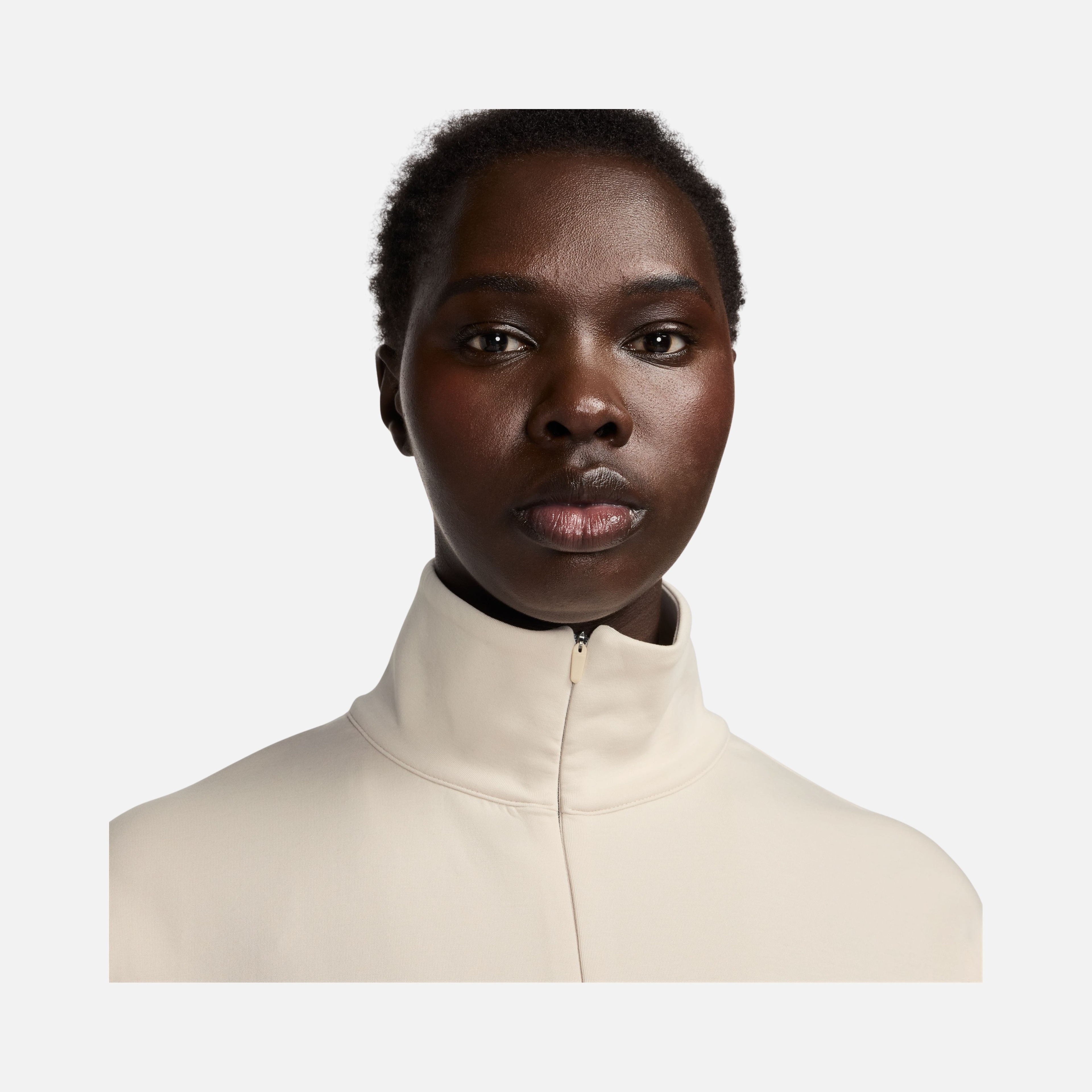 Nike 24.7 Dri-Fit Half-Zip Soft Knit Training Kadın Sweatshirt