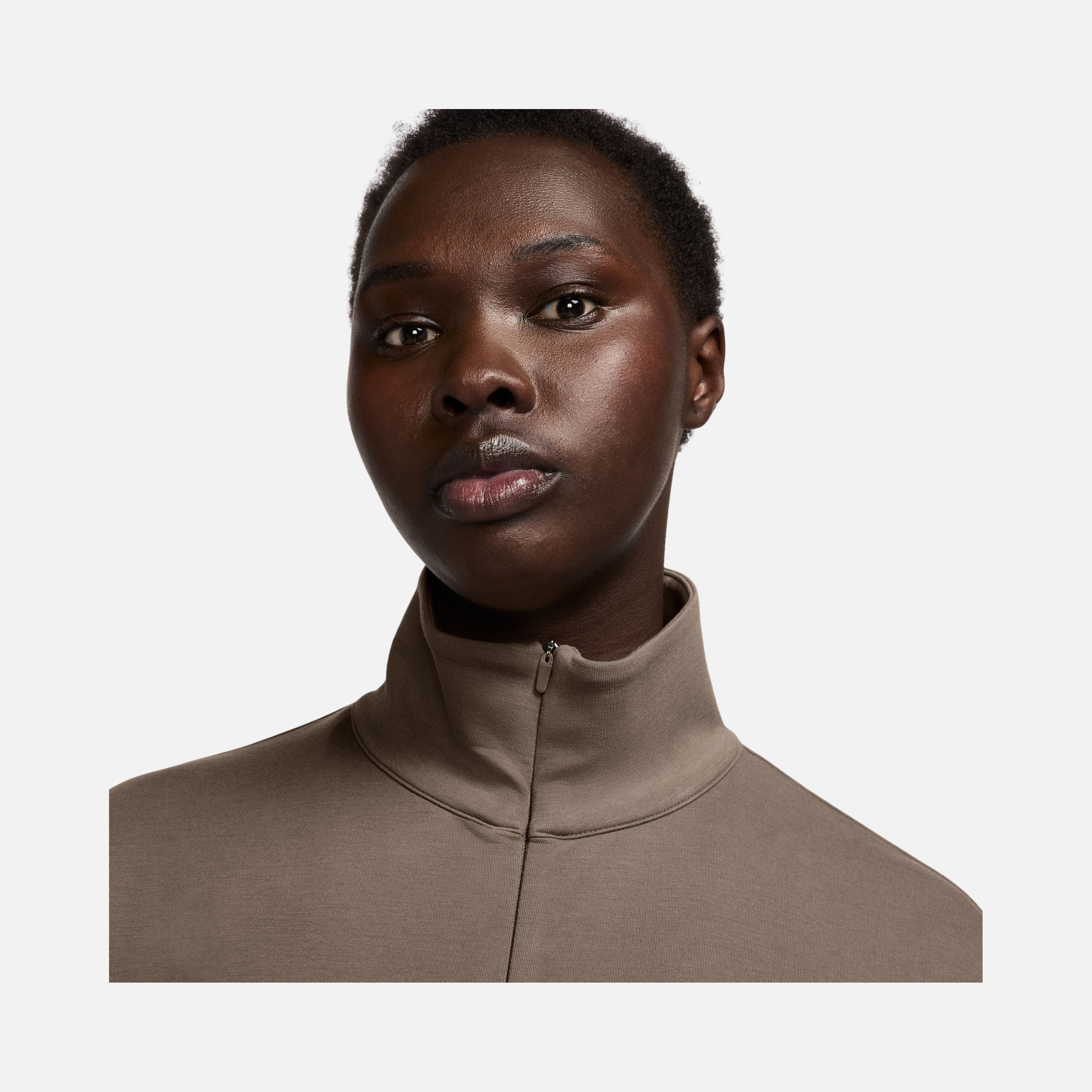 Nike 24.7 Dri-Fit Half-Zip Soft Knit Training Kadın Sweatshirt