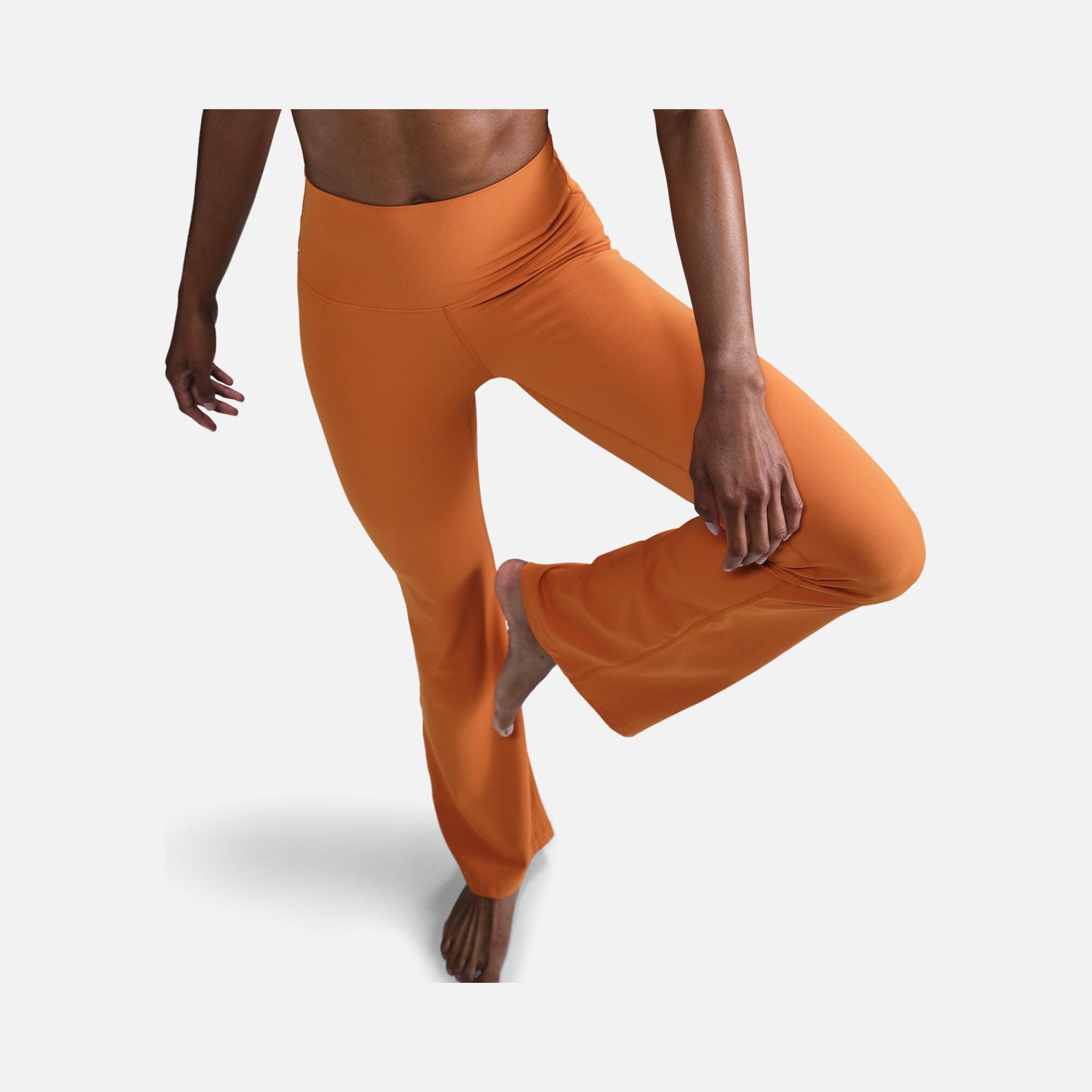 Nike Dri-Fit Zenvy High-Waisted Flared Leg Training Kadın Tayt