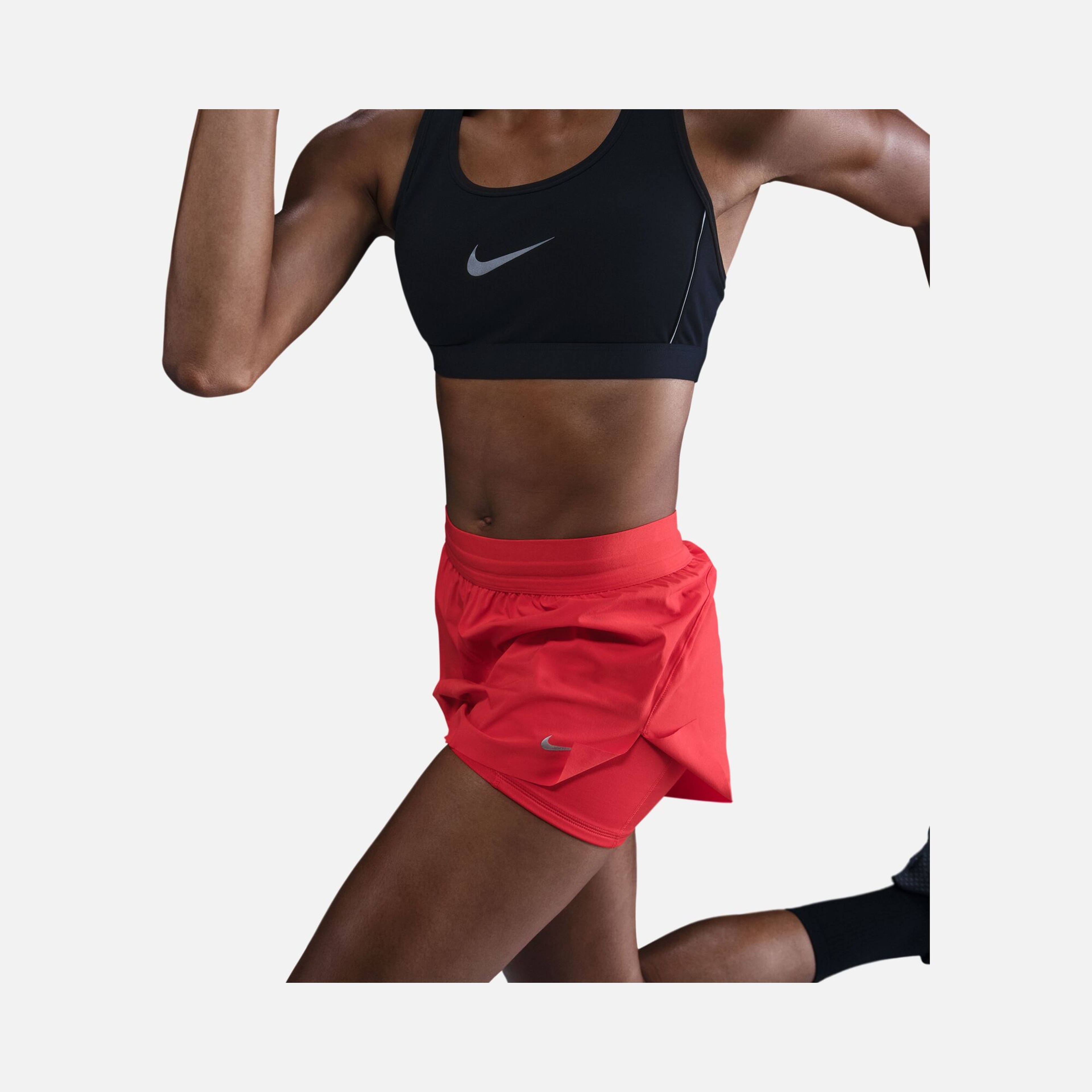 Nike Swift Dri-Fit High Waist 2-in-1 Running Kadın Şort