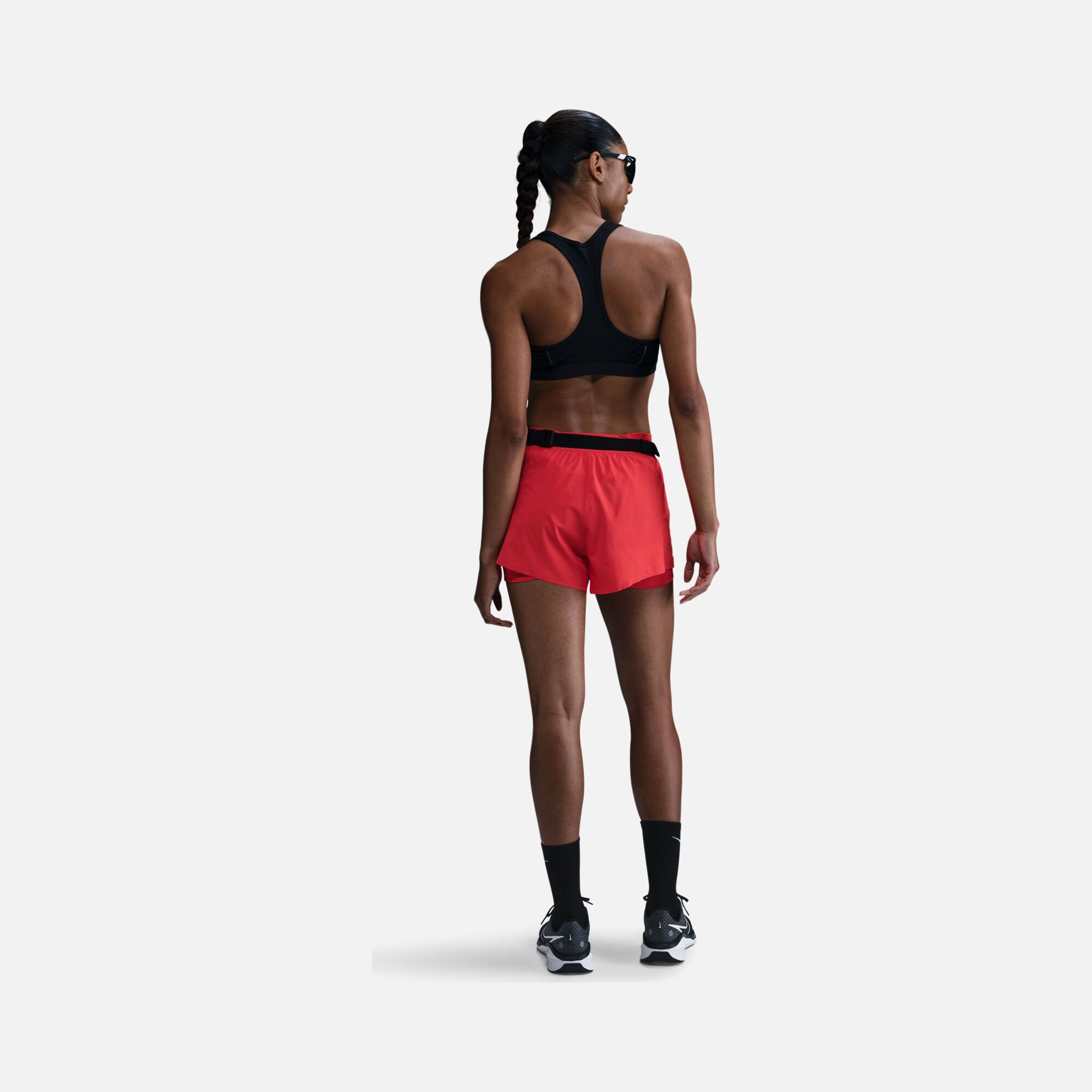 Nike Swift Dri-Fit High Waist 2-in-1 Running Kadın Şort