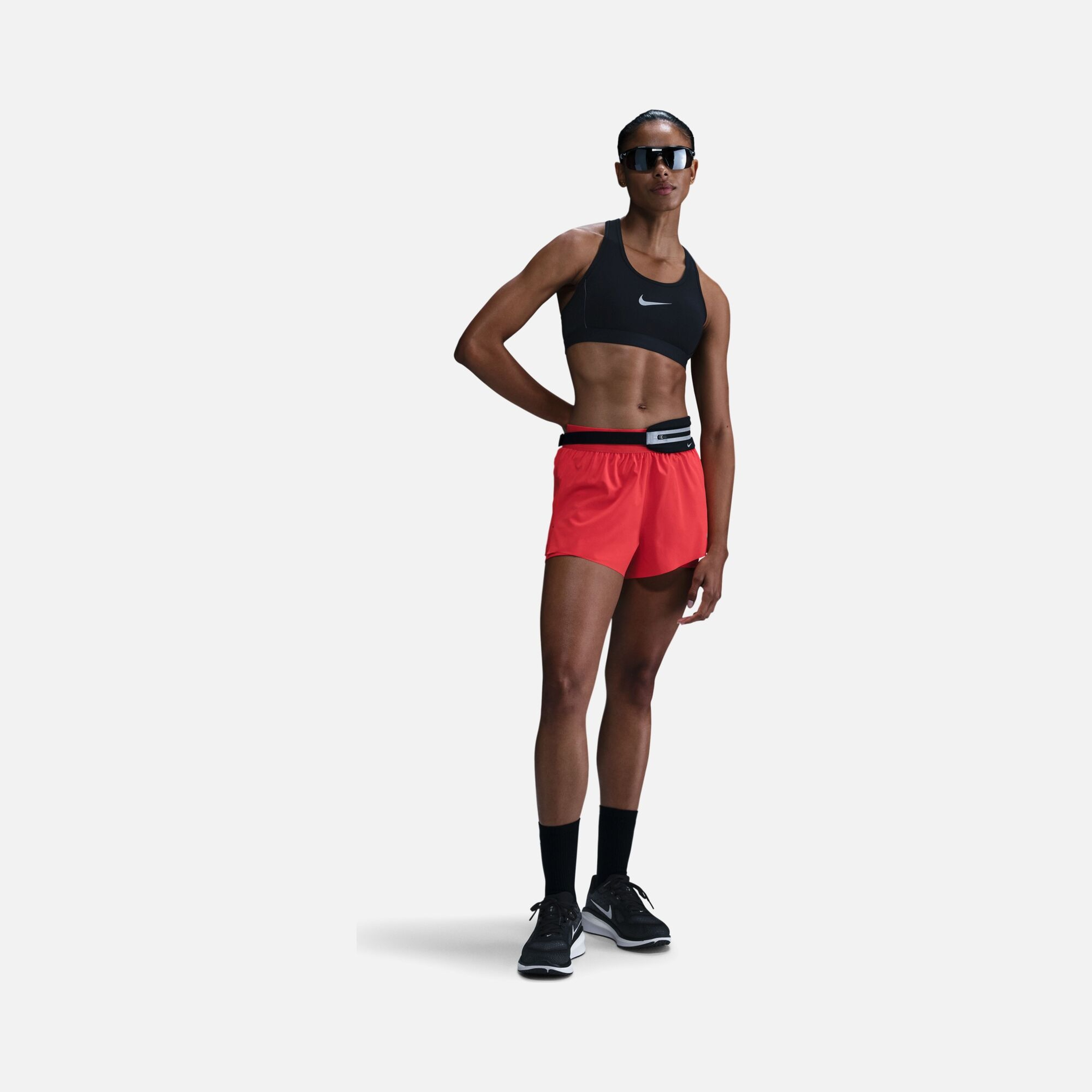 Nike Swift Dri-Fit High Waist 2-in-1 Running Kadın Şort