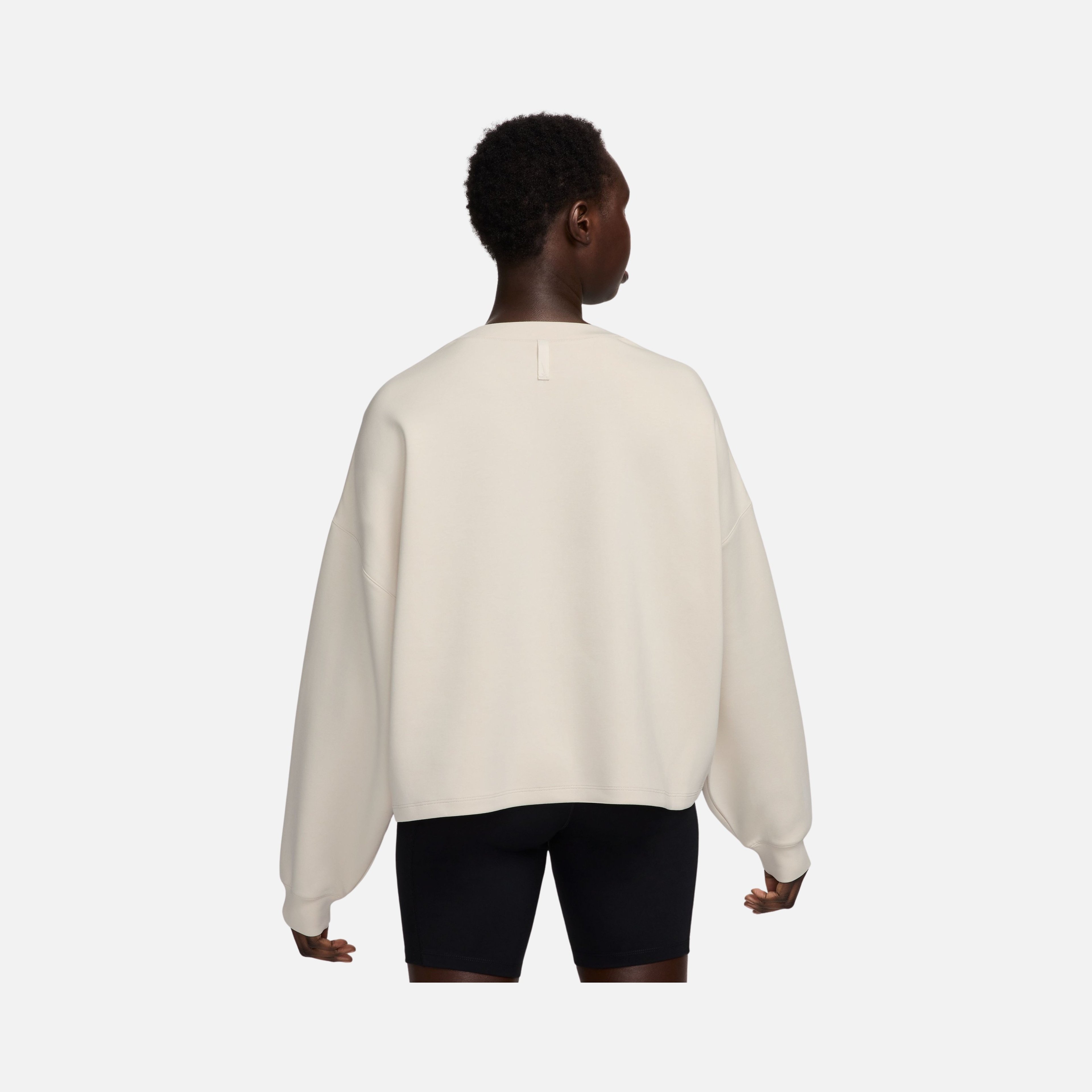 Nike 24.7 Dri-Fit Soft Knit Extra Loose Cut Crew Training Kadın Sweatshirt