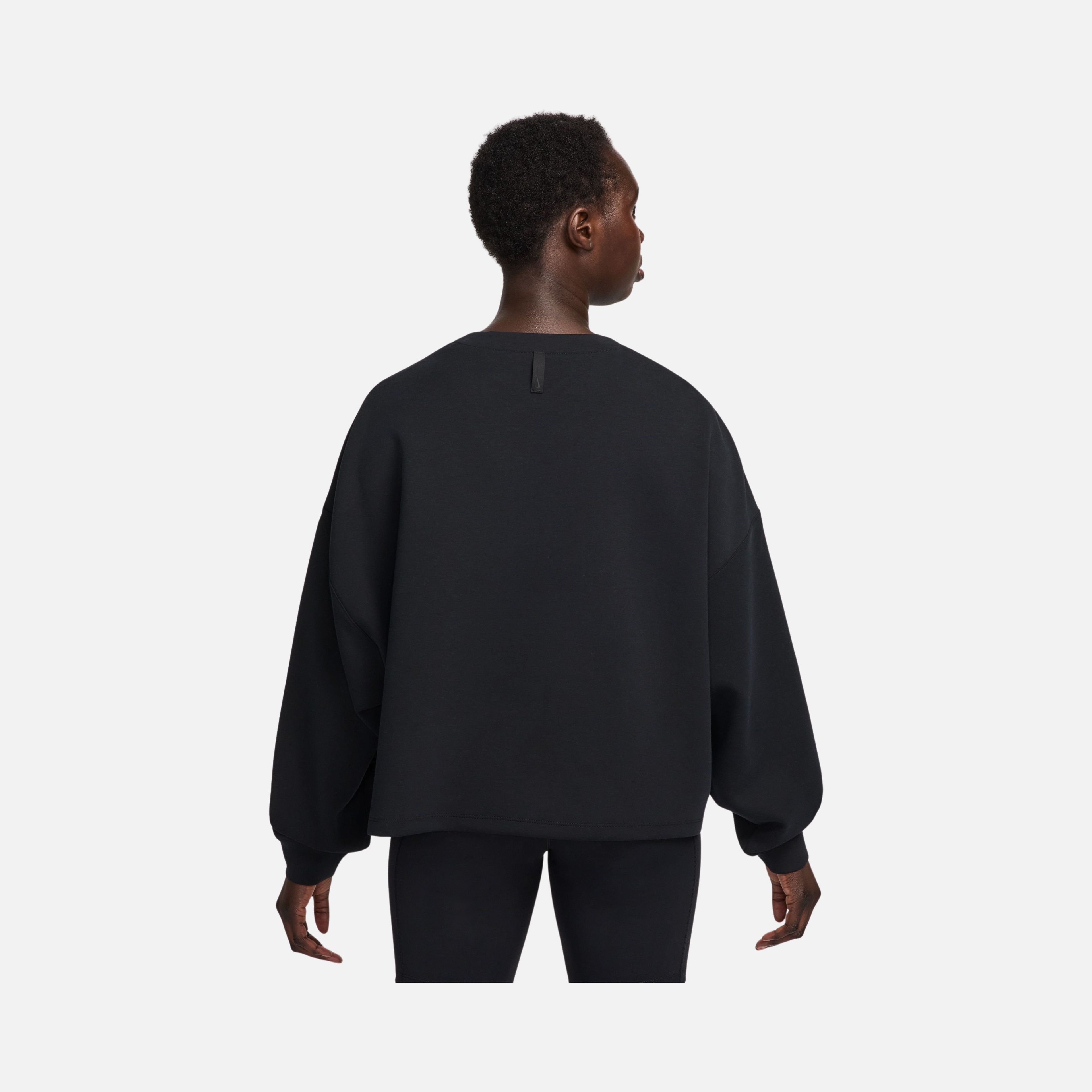 Nike 24.7 Dri-Fit Soft Knit Extra Loose Cut Crew Training Kadın Sweatshirt