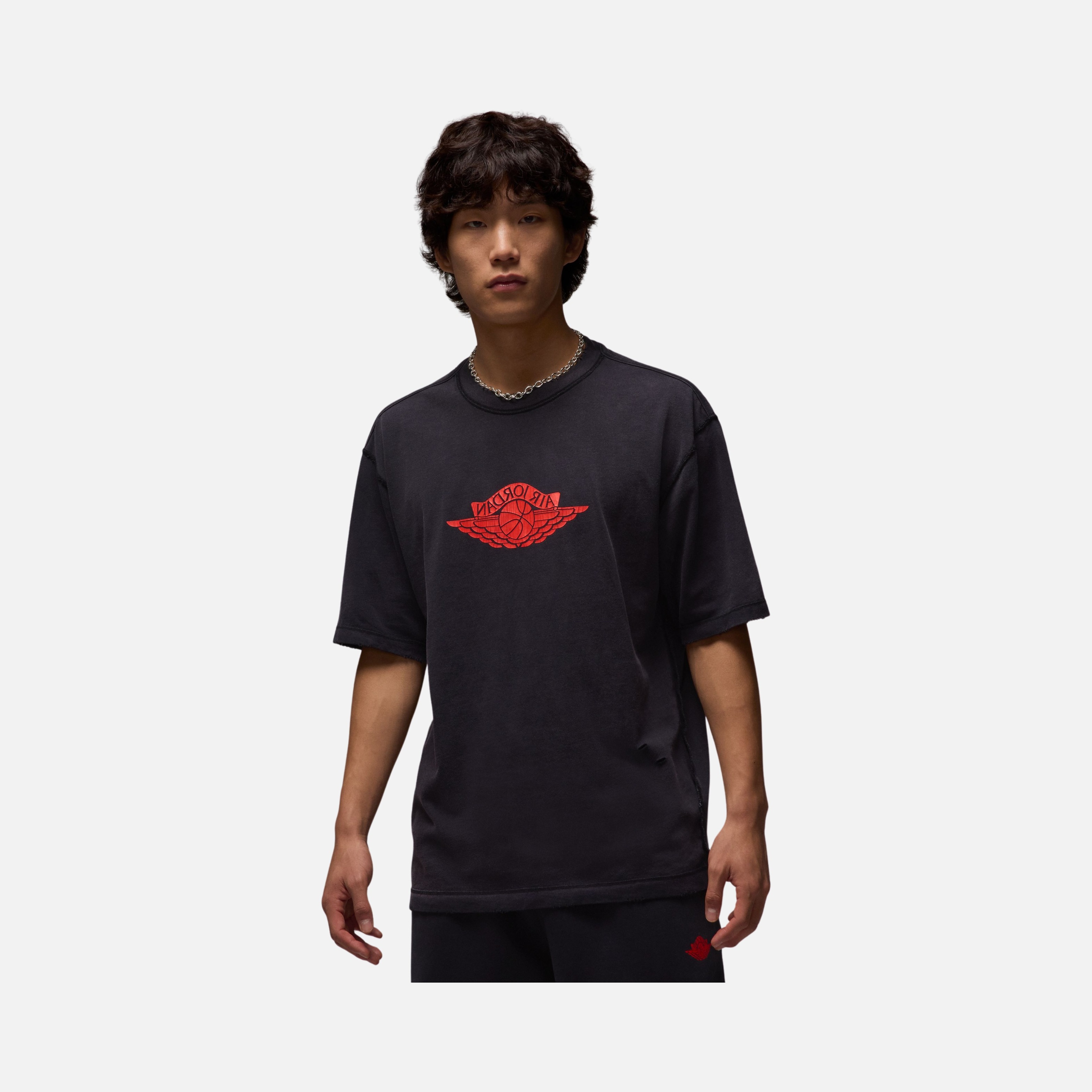 Nike Michael Jordan Rare Air Washed Fabric 85 Crew Basketball Short-Sleeve Erkek Tişört