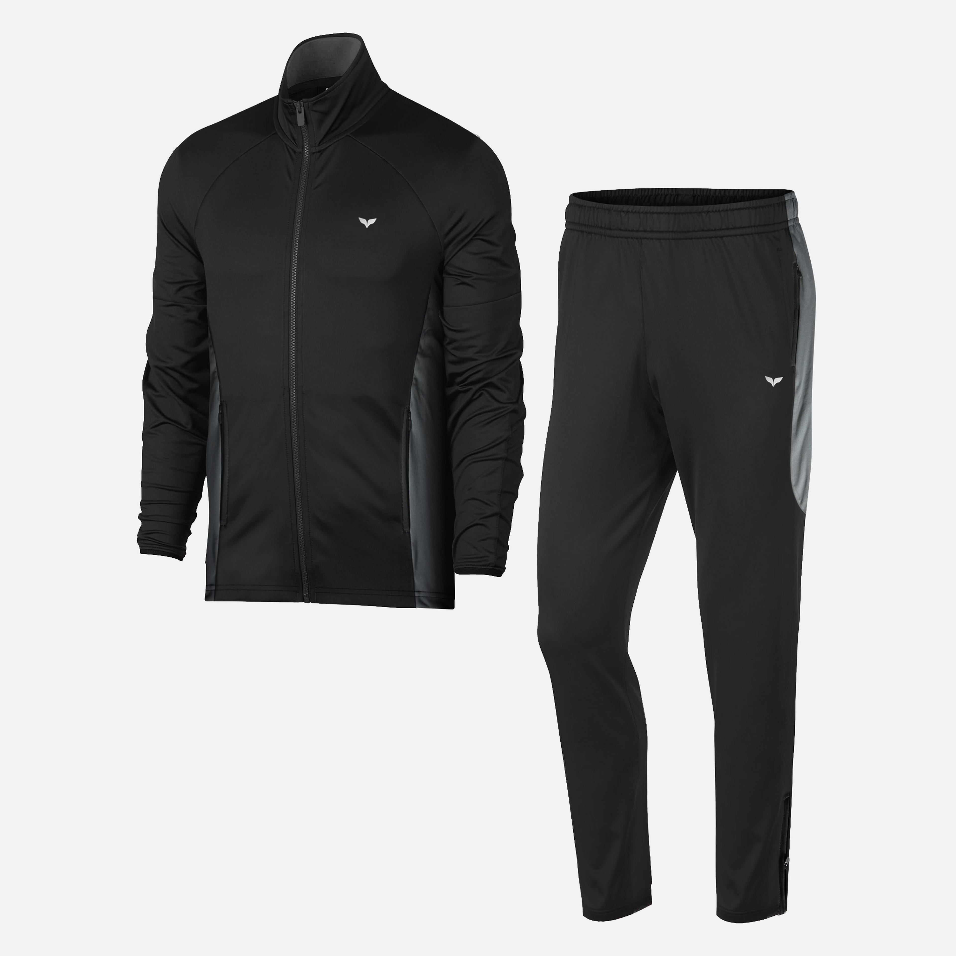 Barçın Basics 4 Way Colorblock Gym & Training Full-Zip Erkek Eşofman Takımı