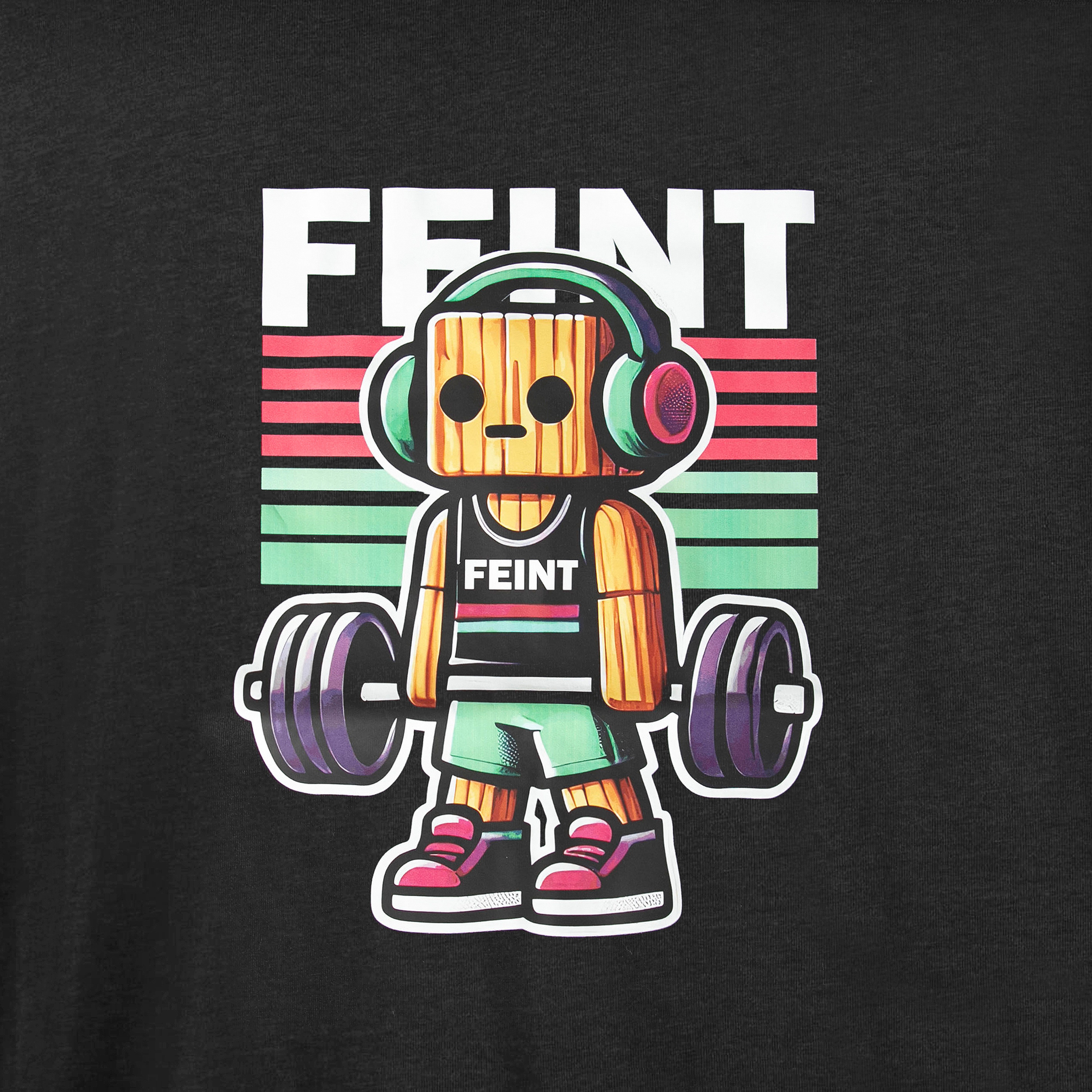 Feint Sportswear Box 1 Graphic Short-Sleeve Unisex Tişört