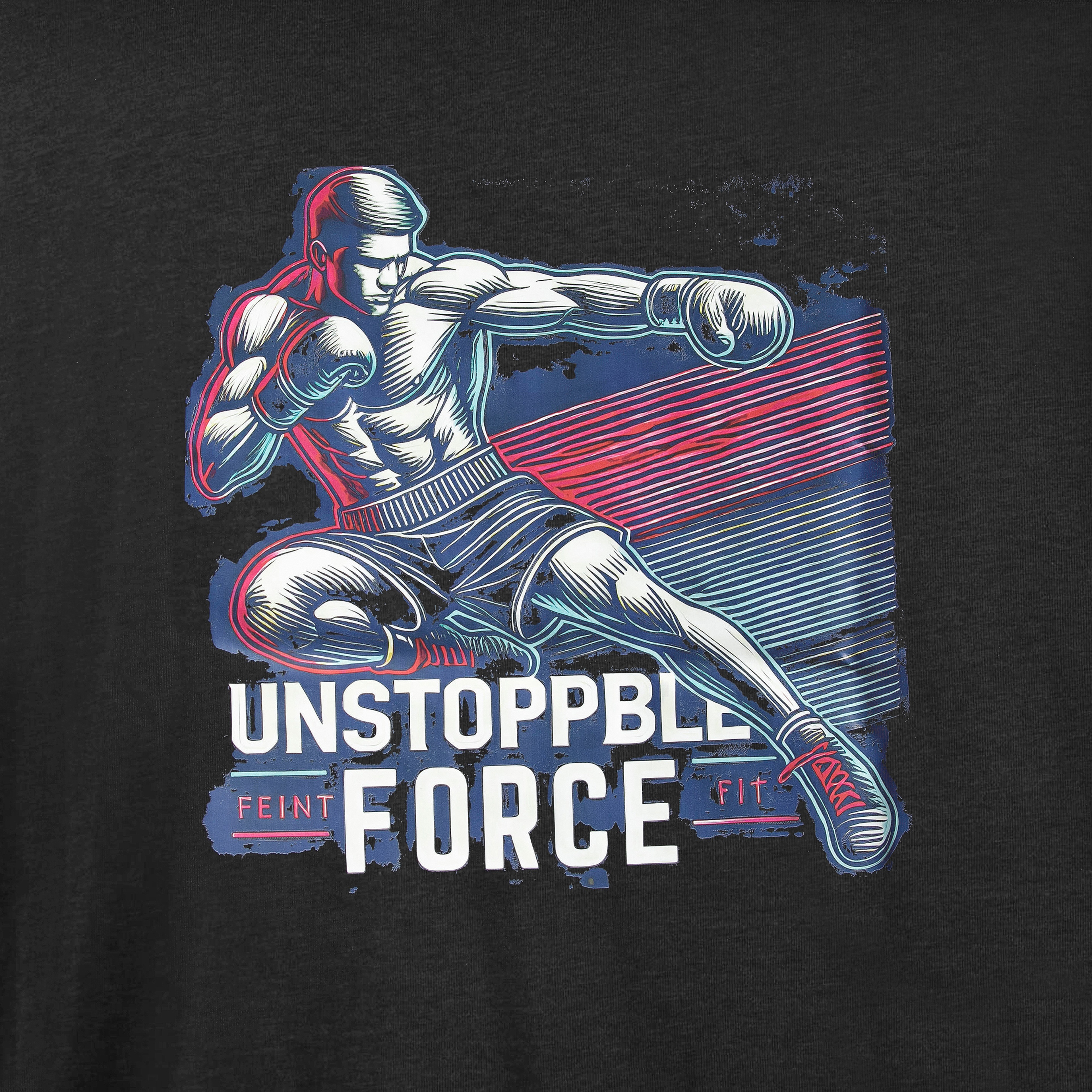 Feint Sportswear Box 4 Graphic Short-Sleeve Unisex Tişört