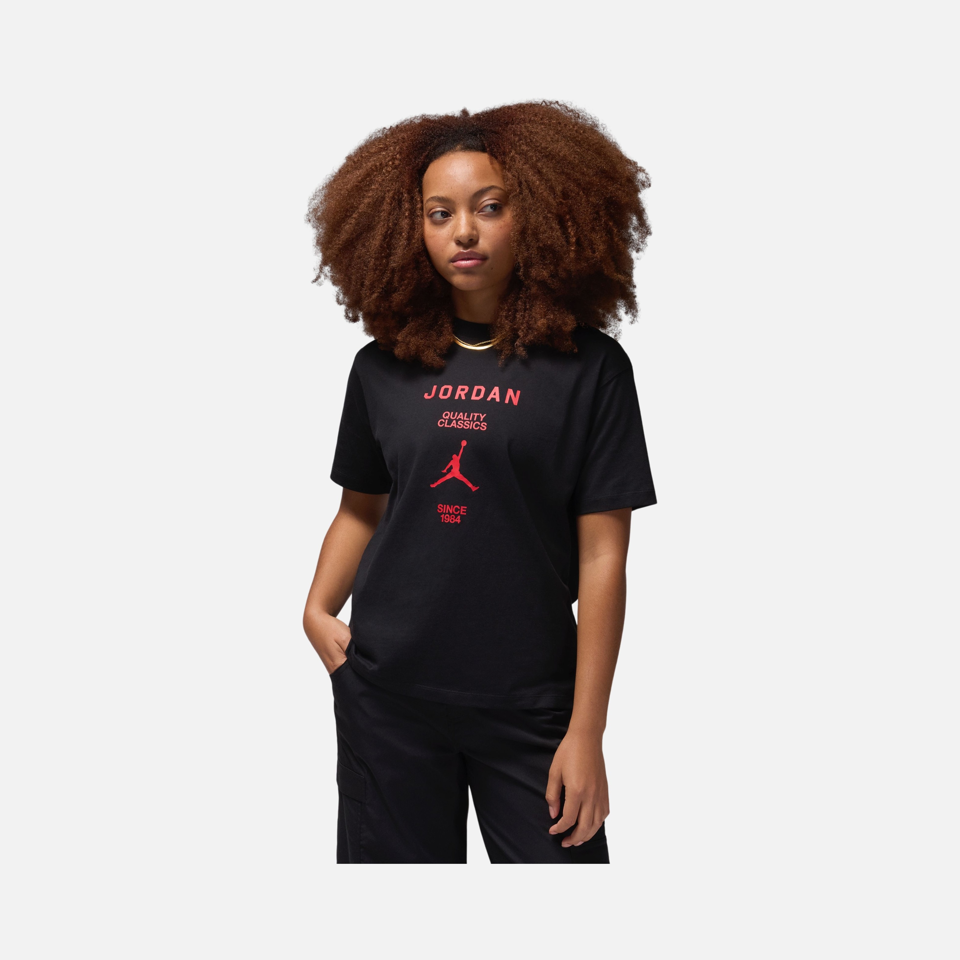 Nike Jordan Girlfriend Graphic Short-Sleeve Kadın Tişört