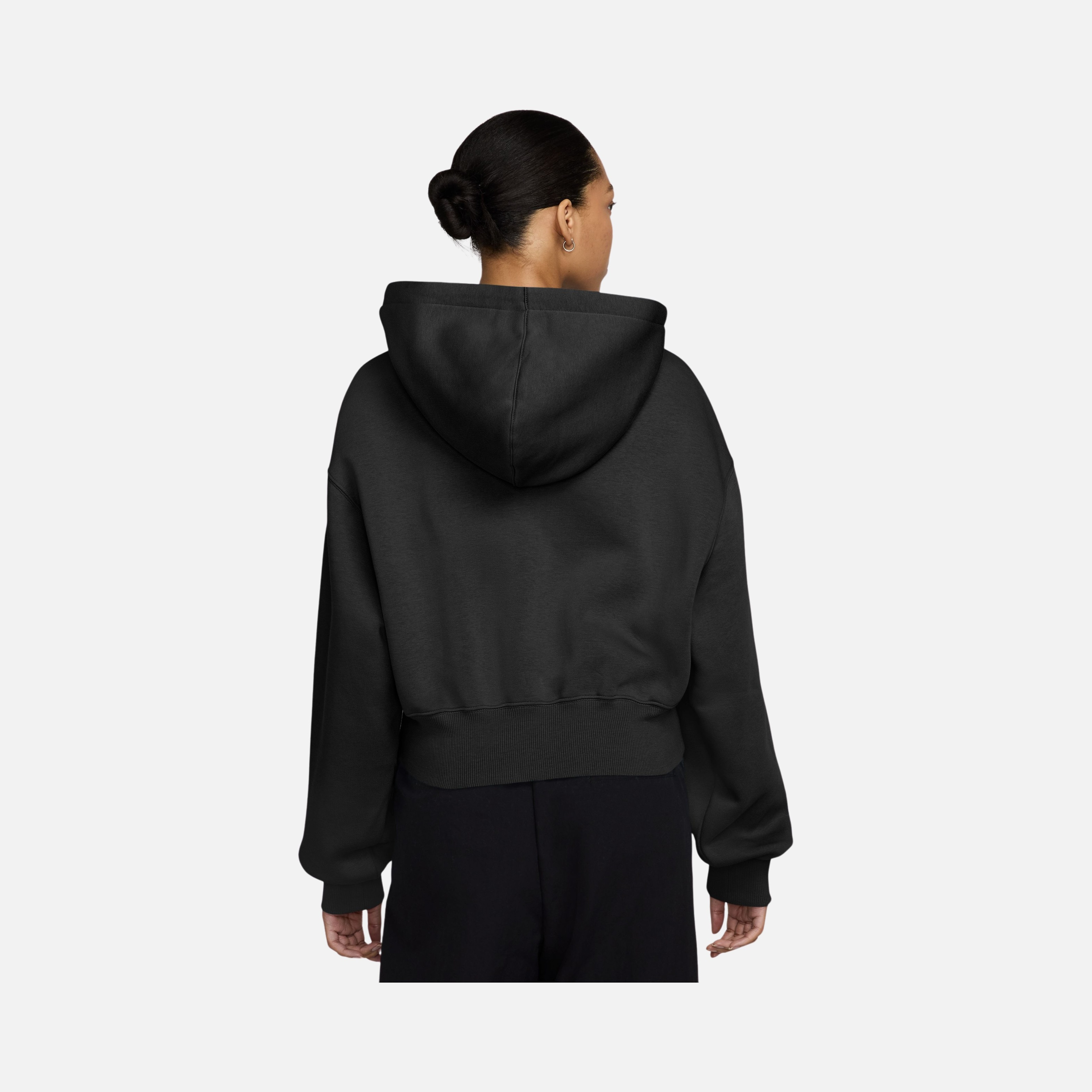 Nike Sportswear Phoenix Fleece Loose Crop Full-Zip Hooded Kadın Sweatshirt