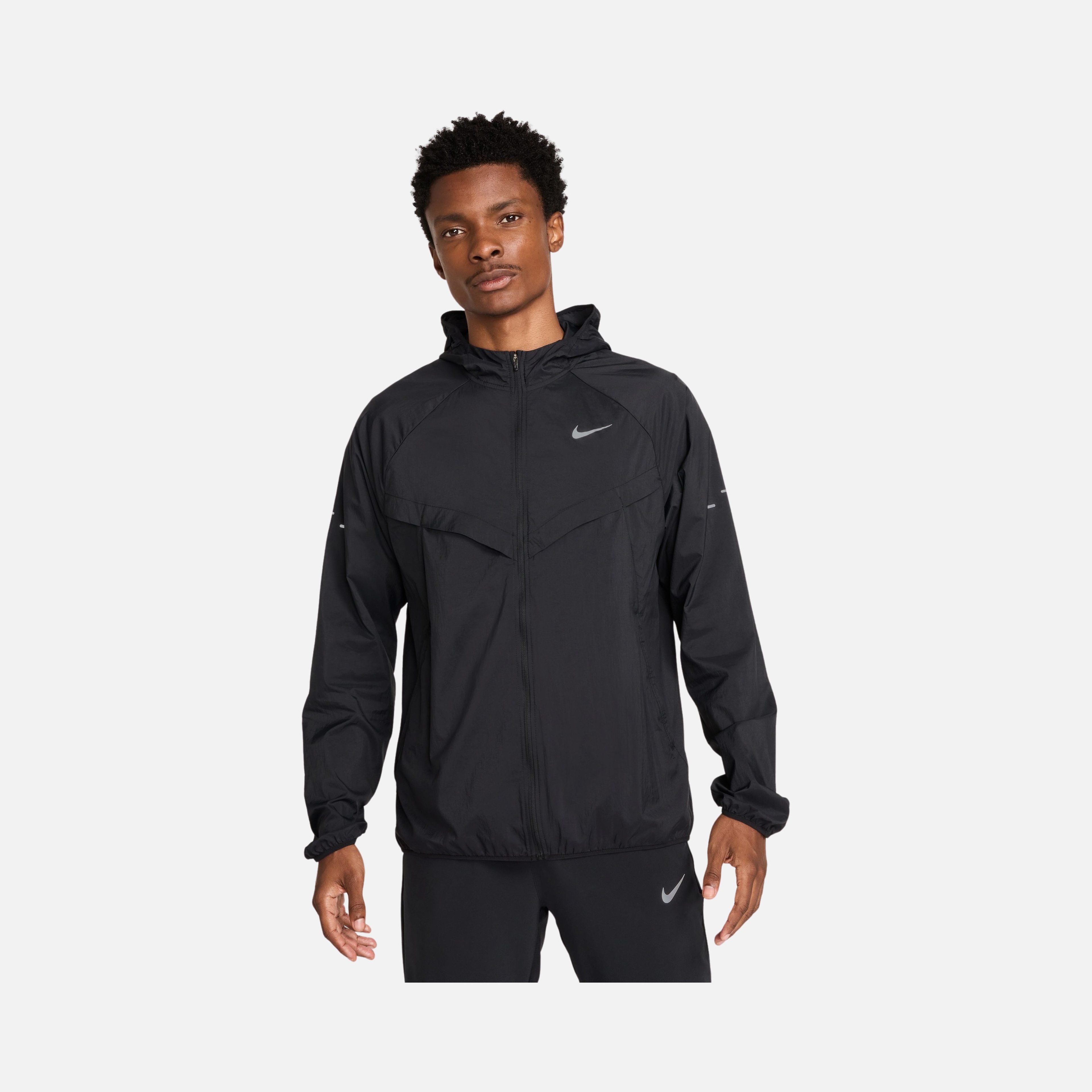 Nike Stride Repel UV Running Full-Zip Hooded Erkek Ceket