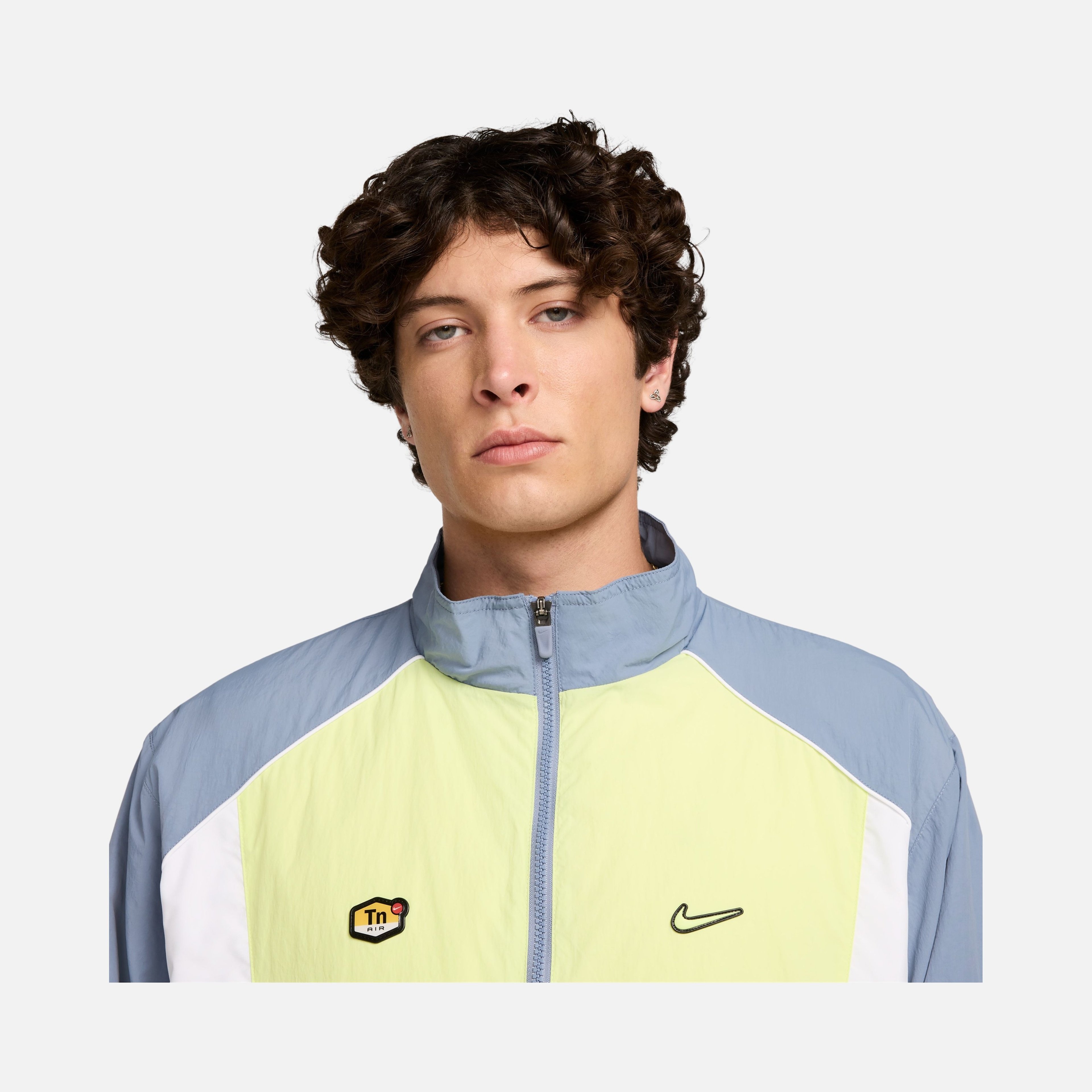 Nike Sportswear Tuned Air Woven Fabric Colorblock Full-Zip Erkek Ceket