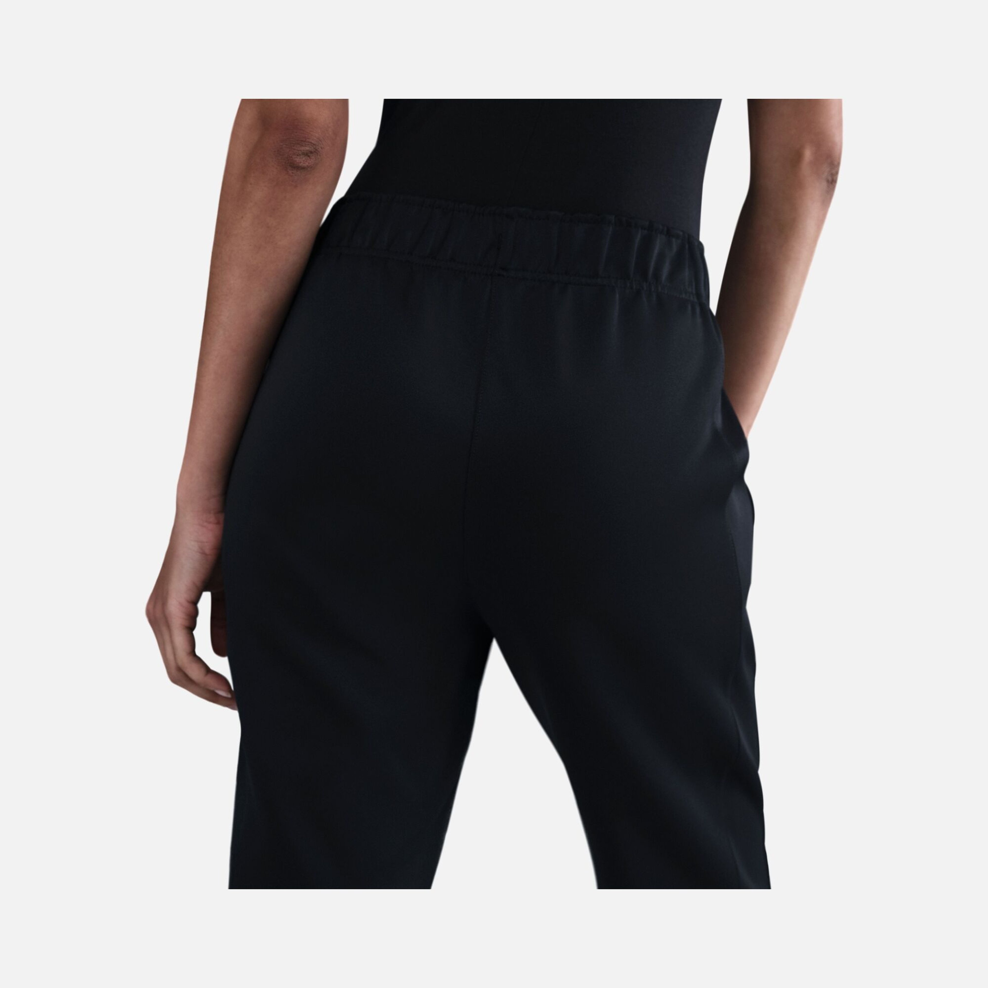 Nike Sportswear Essentials Windrunner Mid-Rise Slim Poly Knit Kadın Eşofman Altı