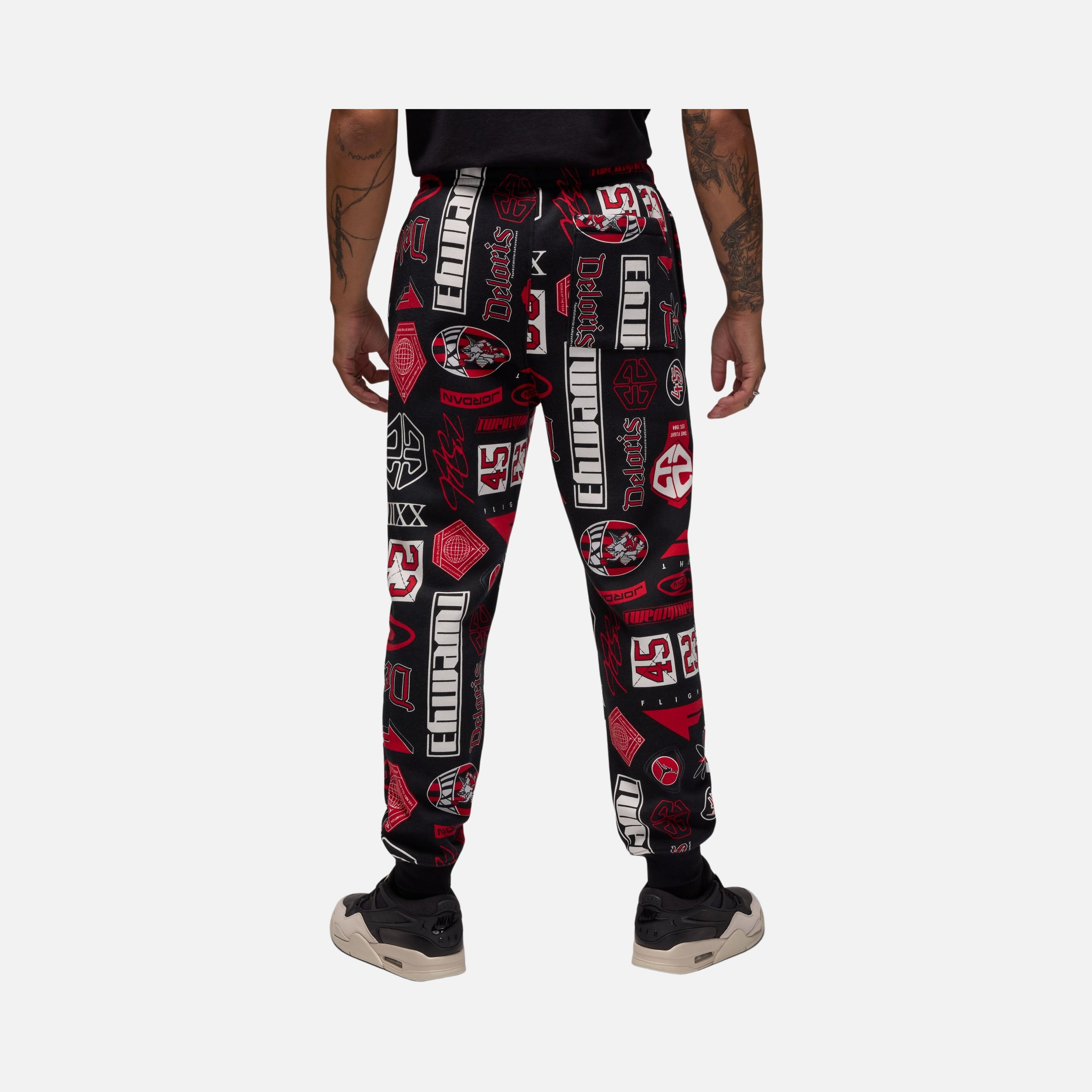 Nike Jordan Essentials All Over Printed Fleece Erkek Eşofman Altı