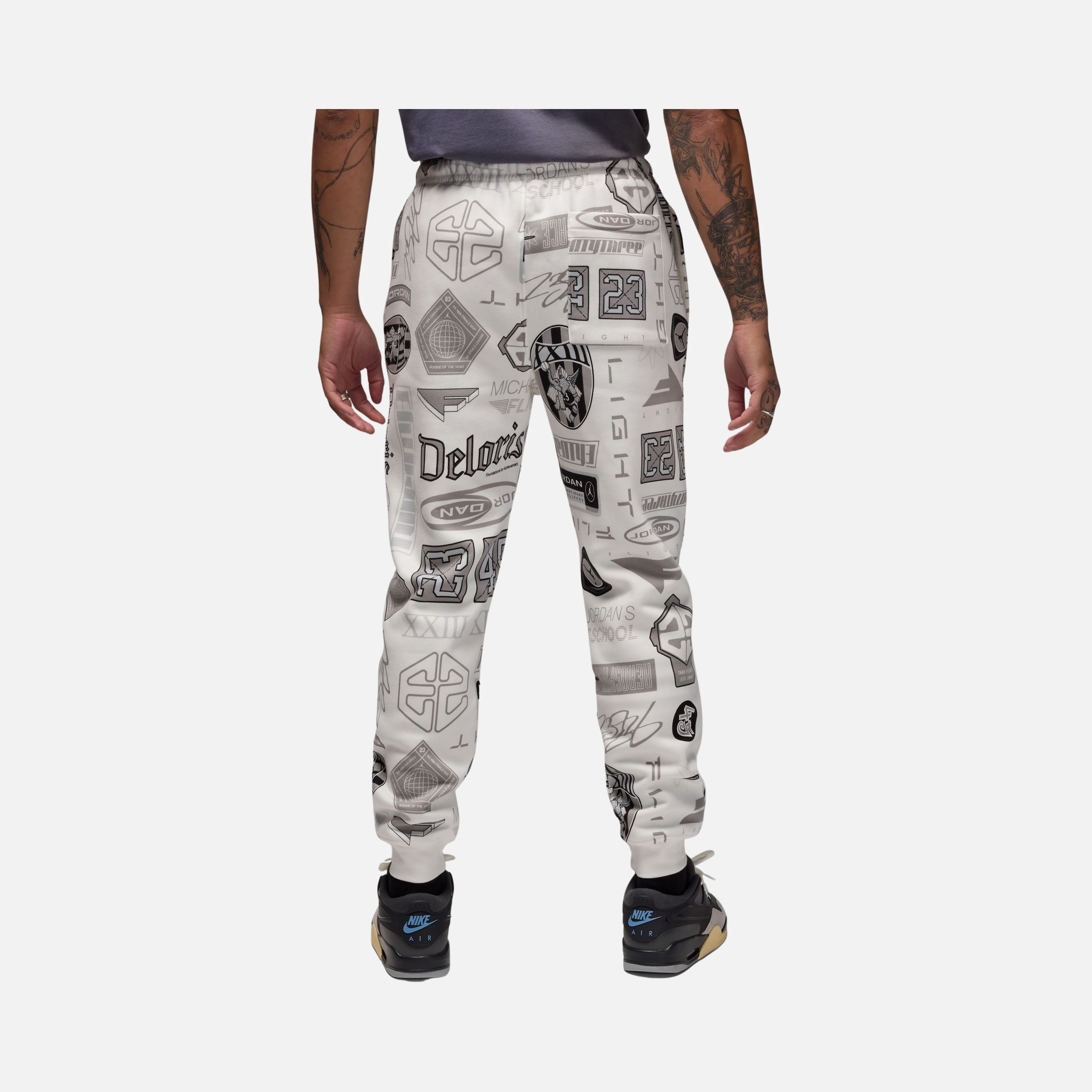 Nike Jordan Essentials All Over Printed Fleece Erkek Eşofman Altı