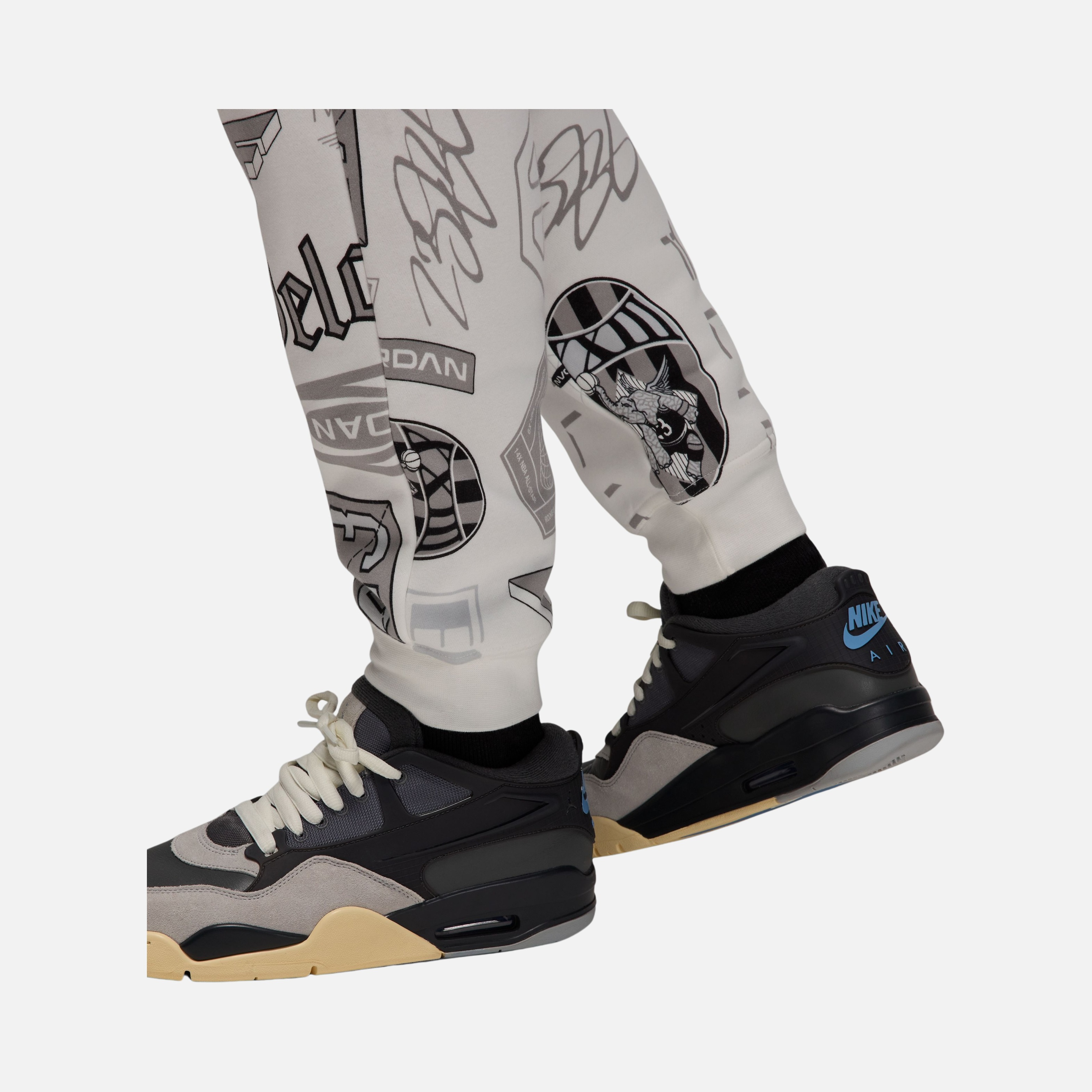 Nike Jordan Essentials All Over Printed Fleece Erkek Eşofman Altı