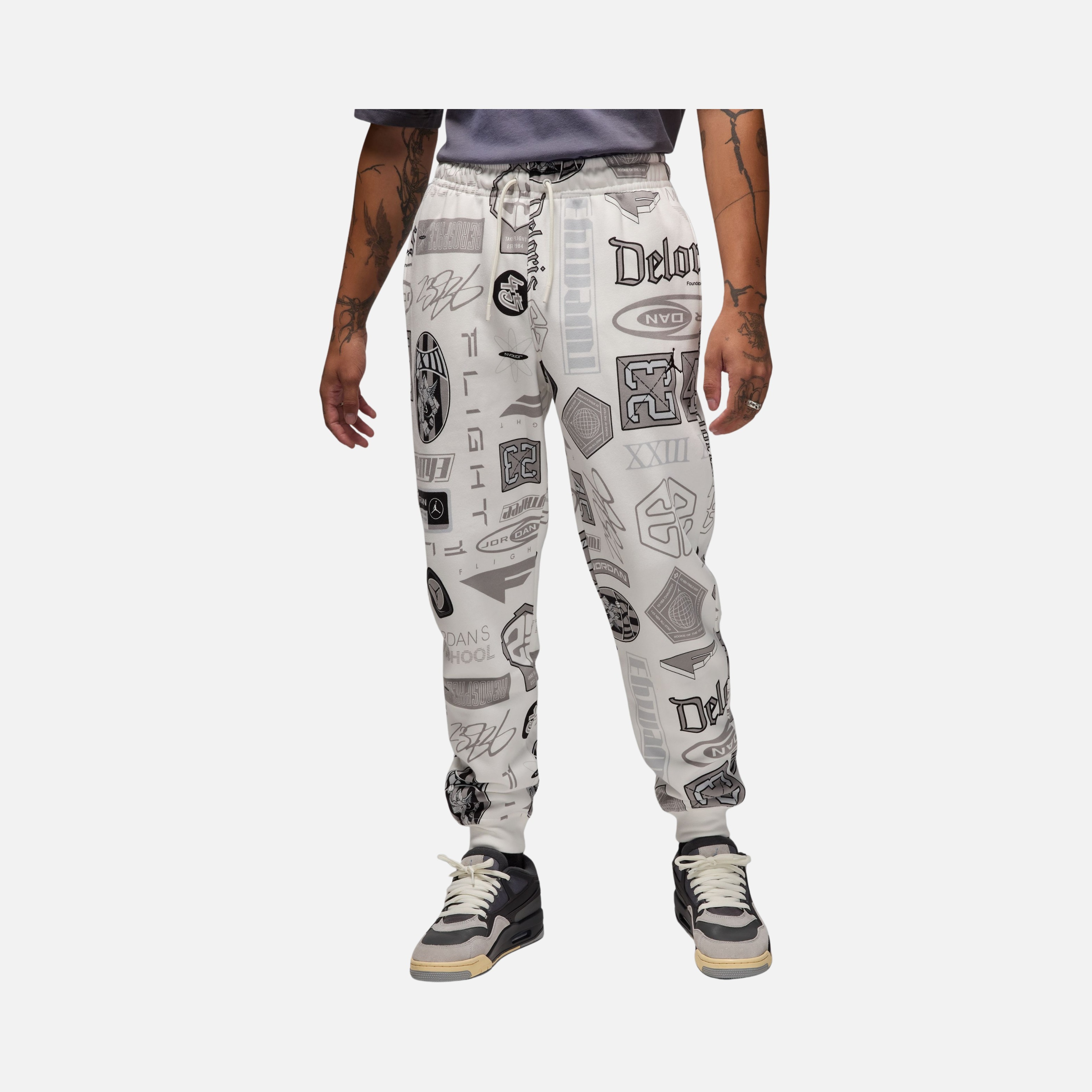 Nike Jordan Essentials All Over Printed Fleece Erkek Eşofman Altı