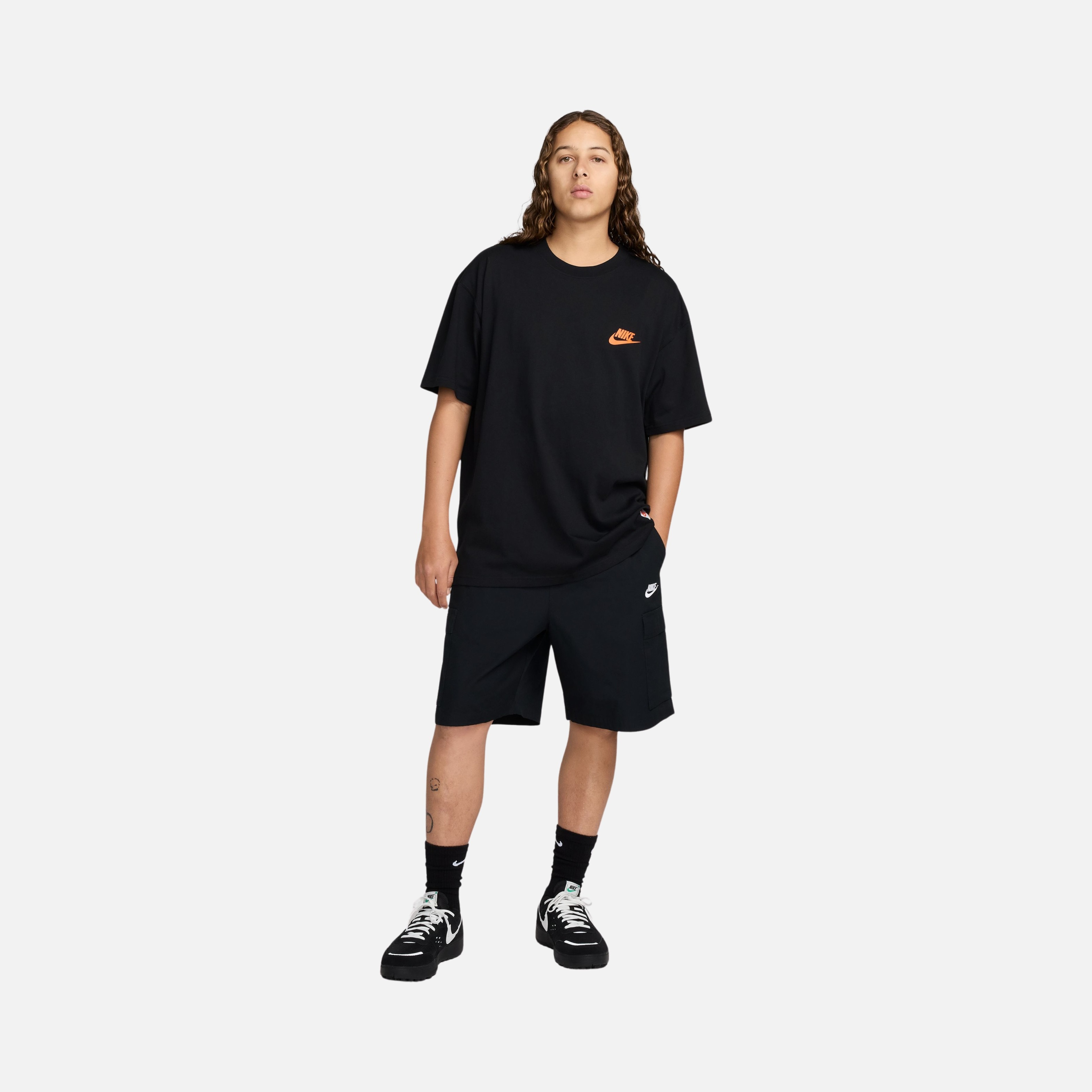 Nike Sportswear M90 Sole Food LBR Comfortable Cut Short-Sleeve Erkek Tişört