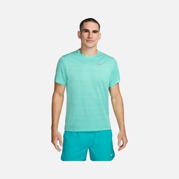 Nike Dri-Fit Miler Ultra Light Knitted Fabric Running Short-Sleeve Erkek Tişört