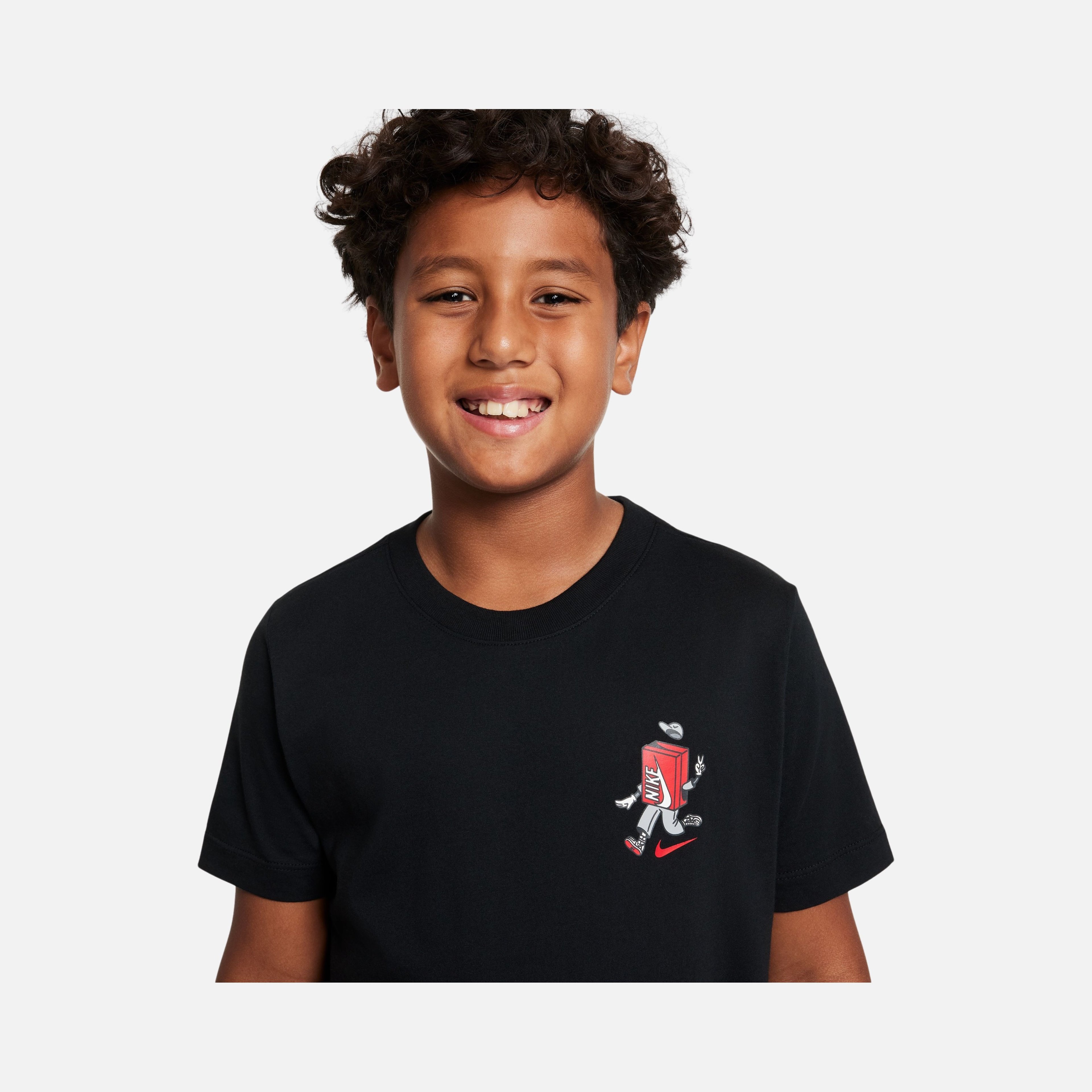 Nike Sportswear Boxy 1 Just Do It Music Graphic Short-Sleeve (Boys') Çocuk Tişört