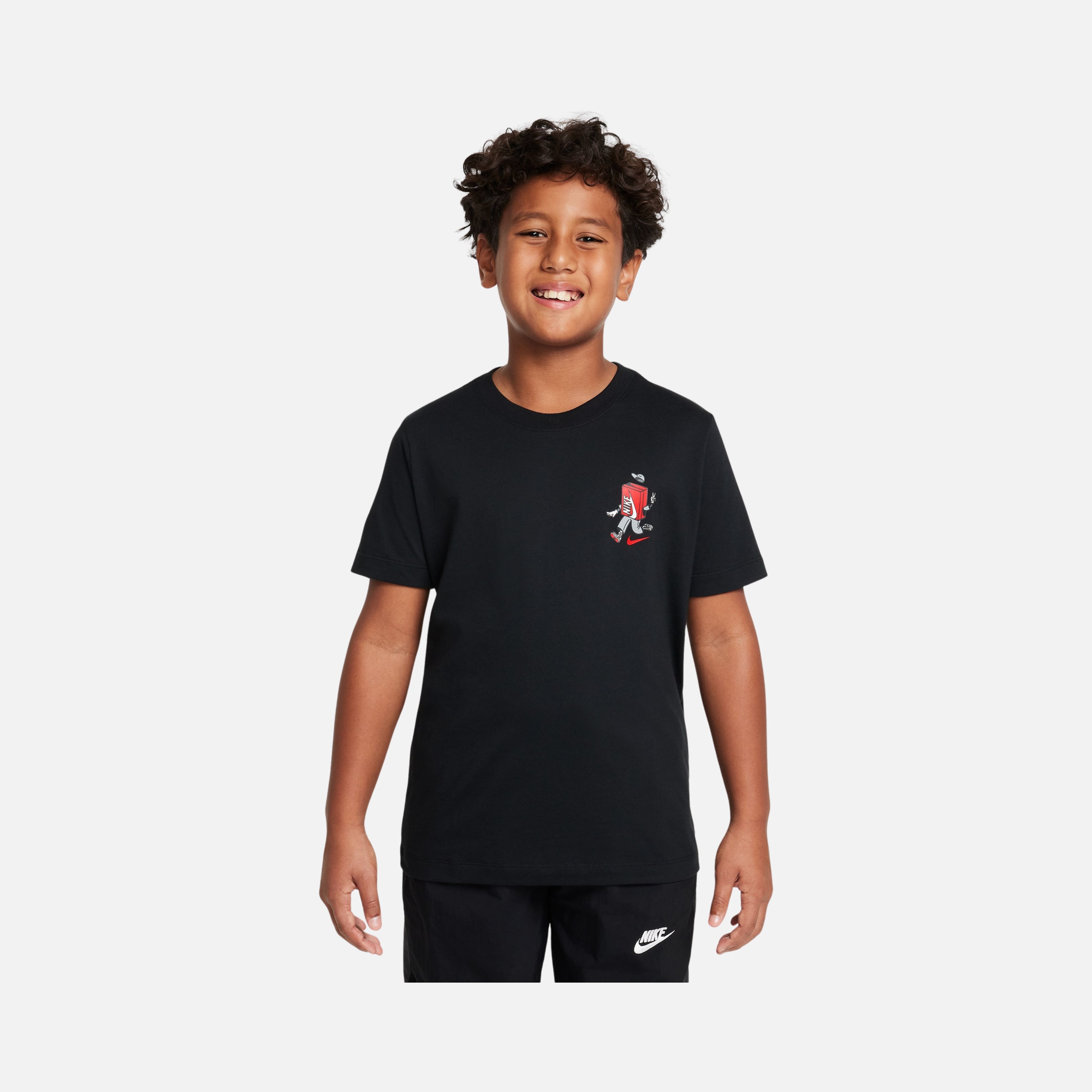 Nike Sportswear Boxy 1 Just Do It Music Graphic Short-Sleeve (Boys') Çocuk Tişört