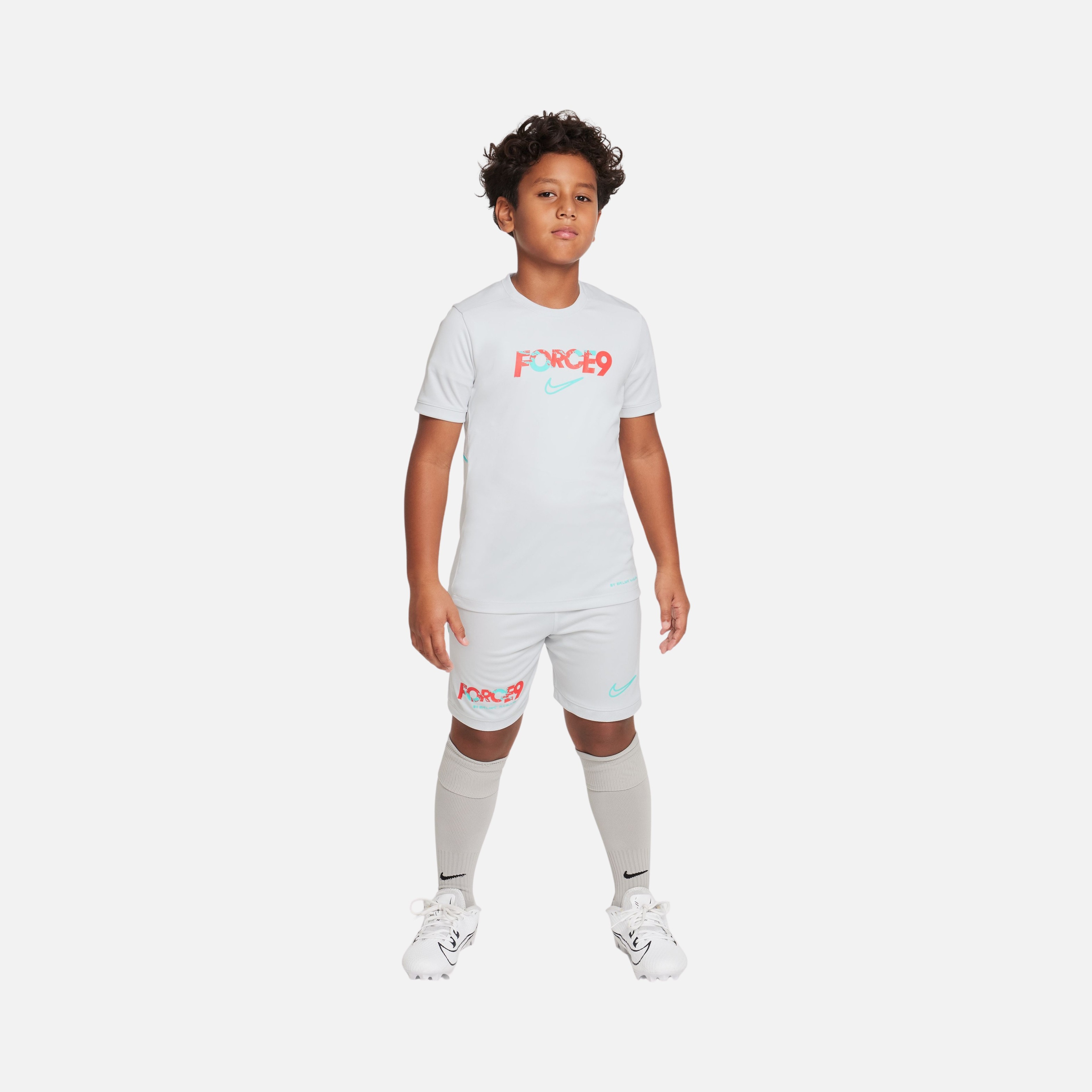 Nike Dri-Fit ''Erling Haaland Force9'' Graphic Football Academy Short-Sleeve Çocuk Forma
