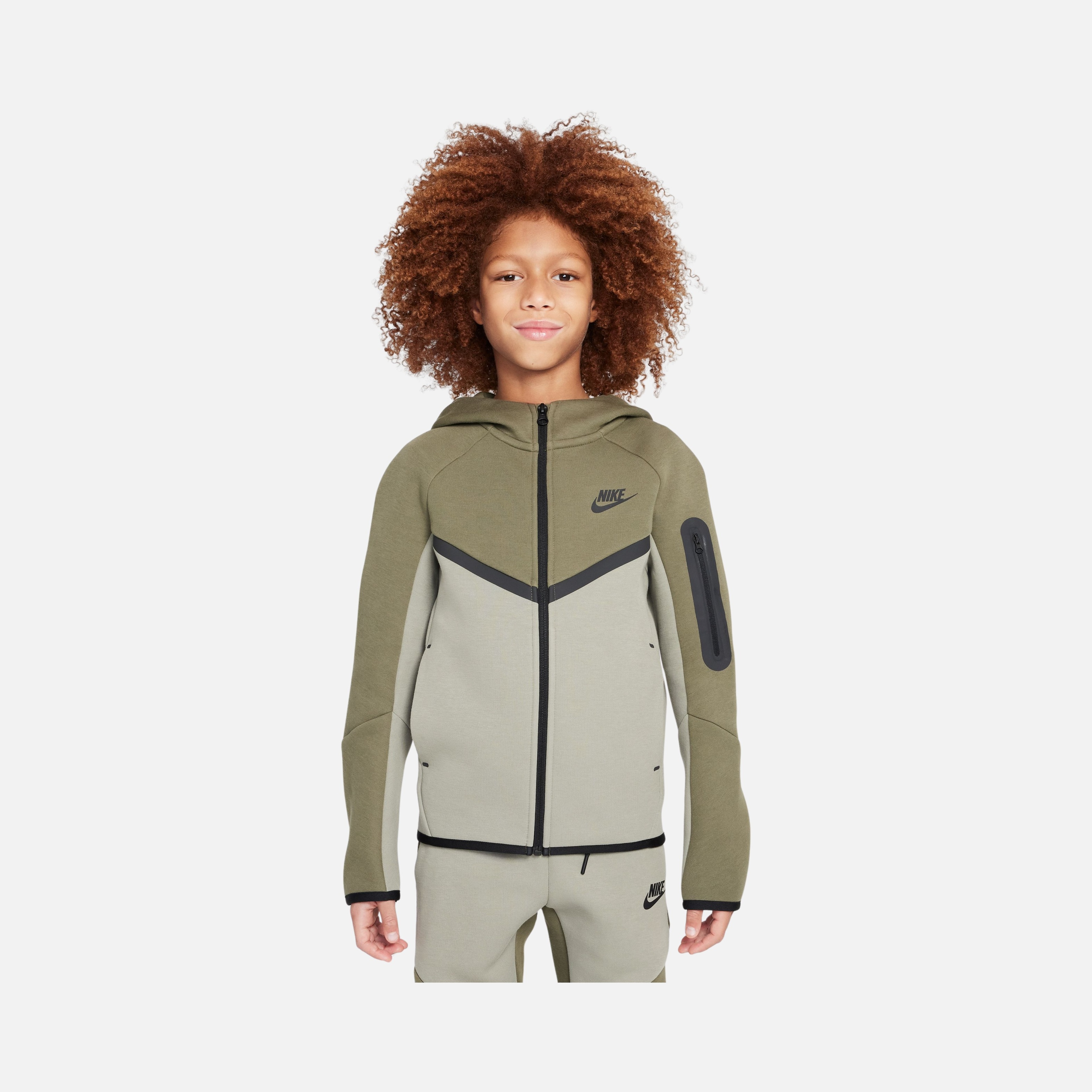 Nike Sportswear Smooth Tech Fleece Full-Zip Hooded Çocuk Ceket