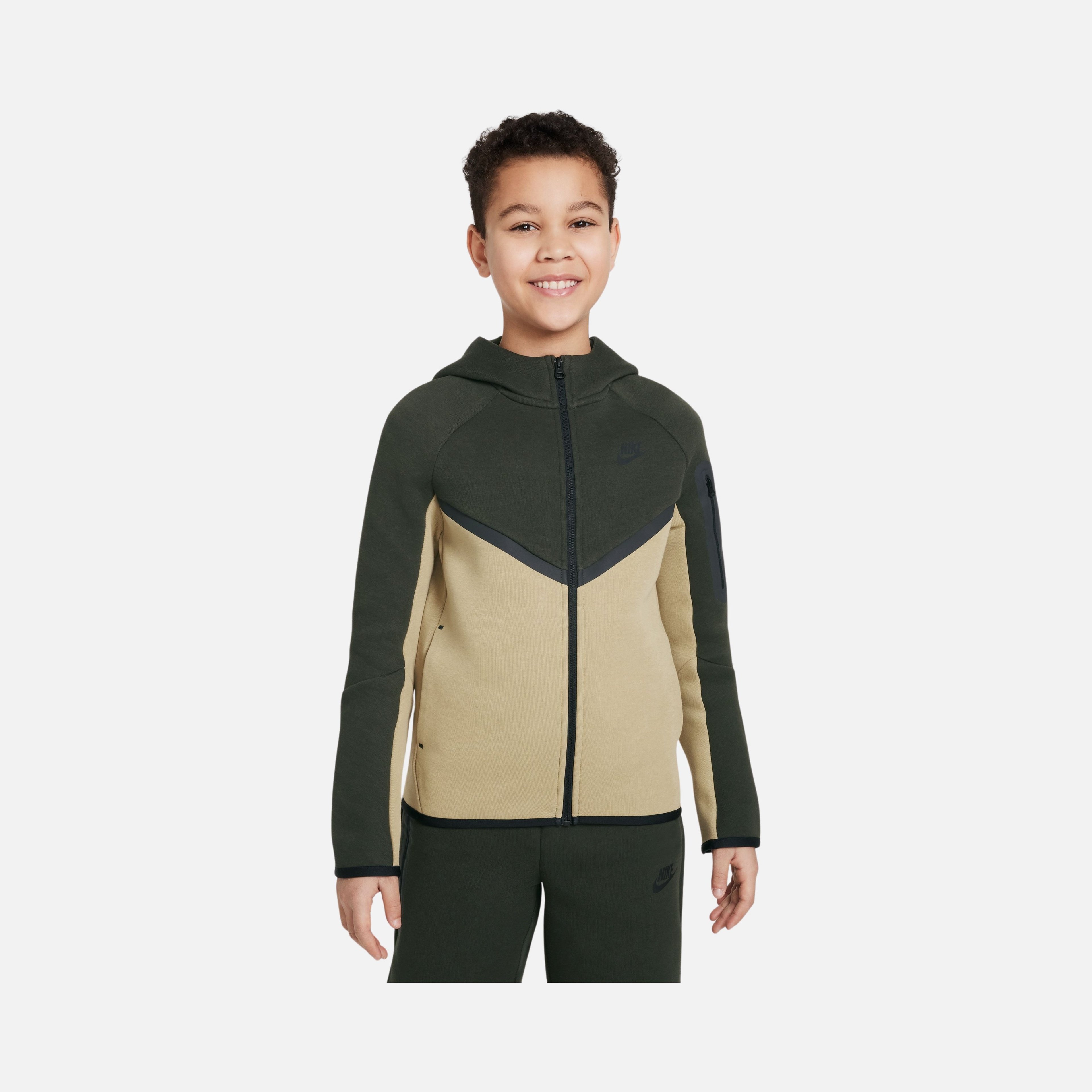 Nike Sportswear Smooth Tech Fleece Full-Zip Hooded Çocuk Ceket