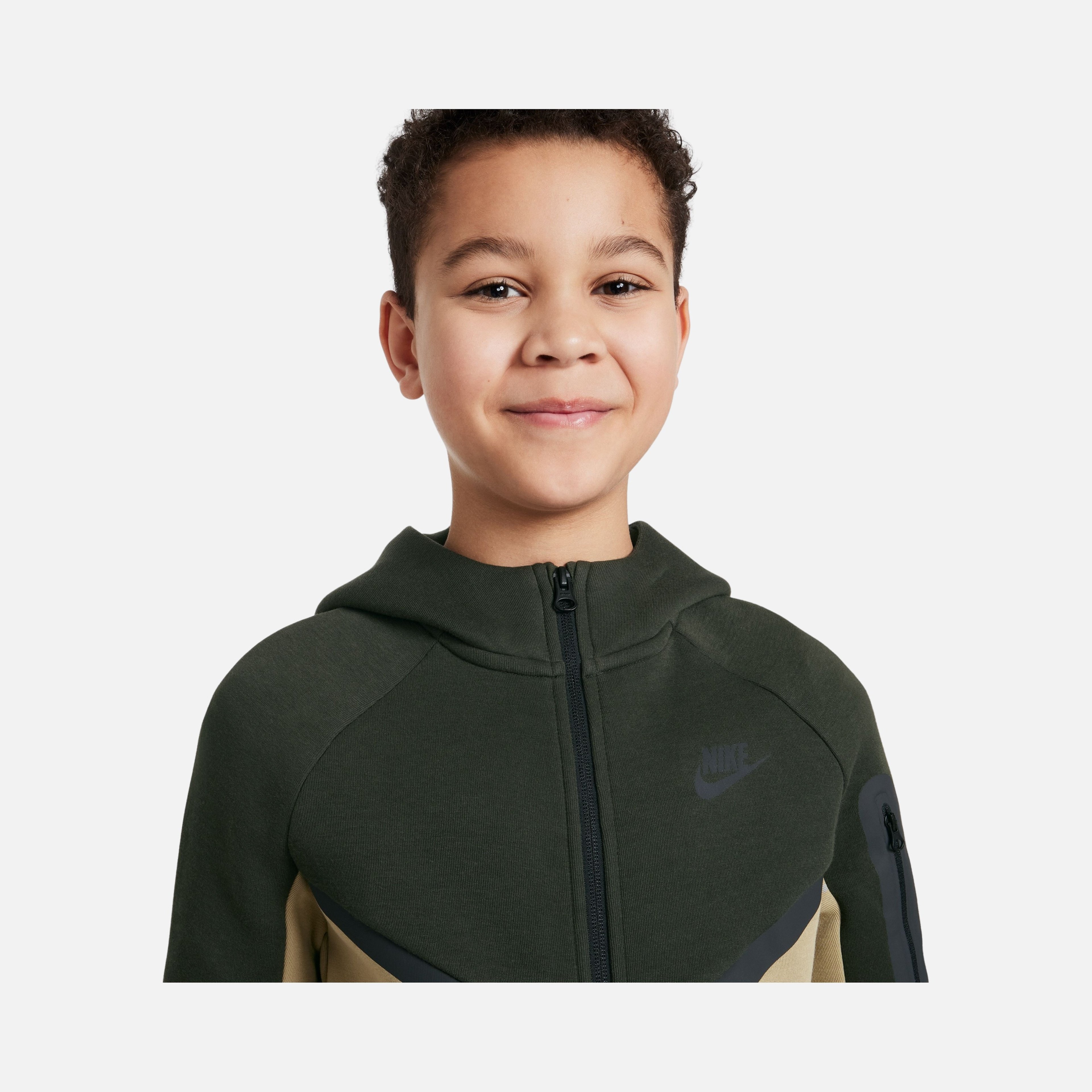 Nike Sportswear Smooth Tech Fleece Full-Zip Hooded Çocuk Ceket