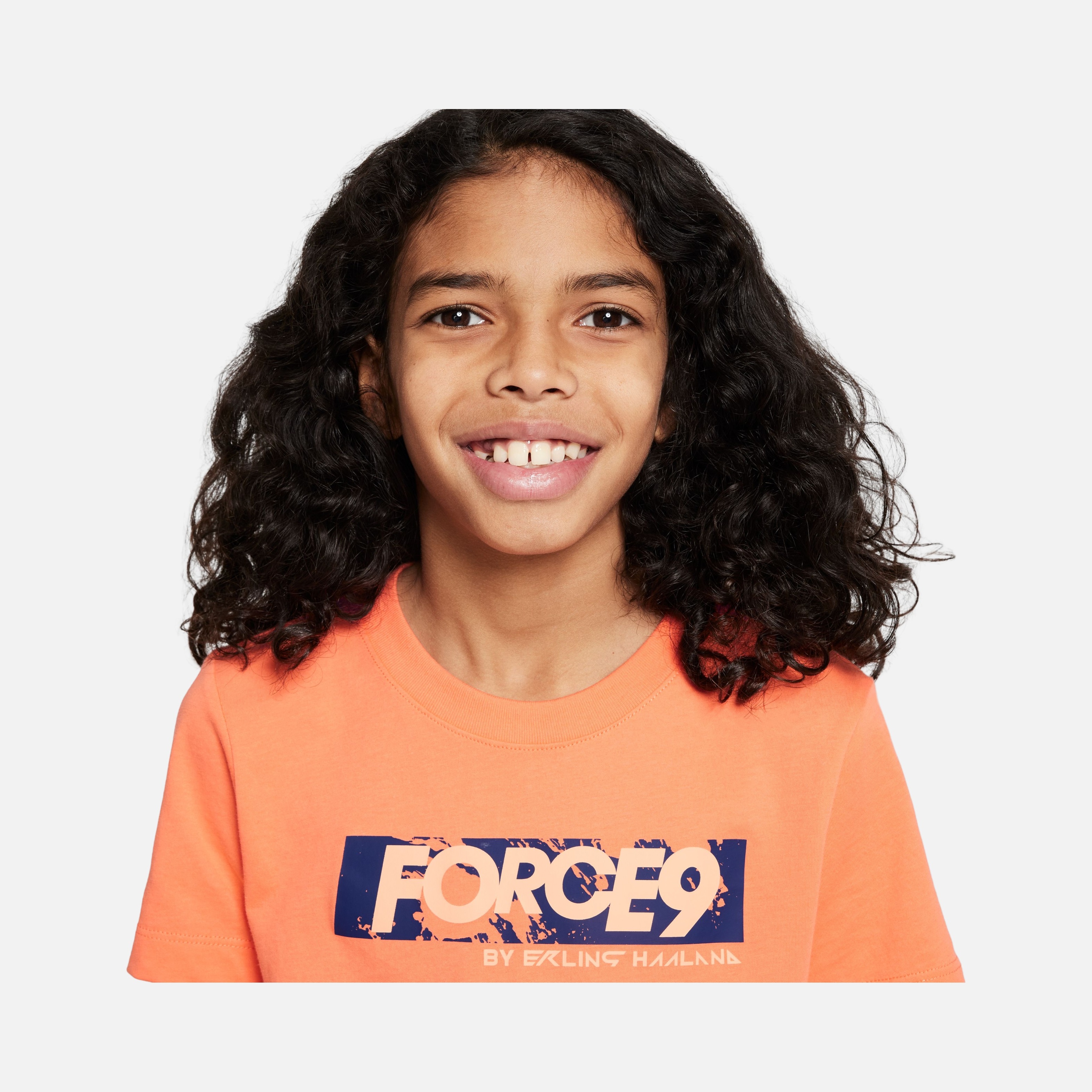 Nike Sportswear ''Erling Haaland Force9'' Graphic Short-Sleeve Çocuk Tişört