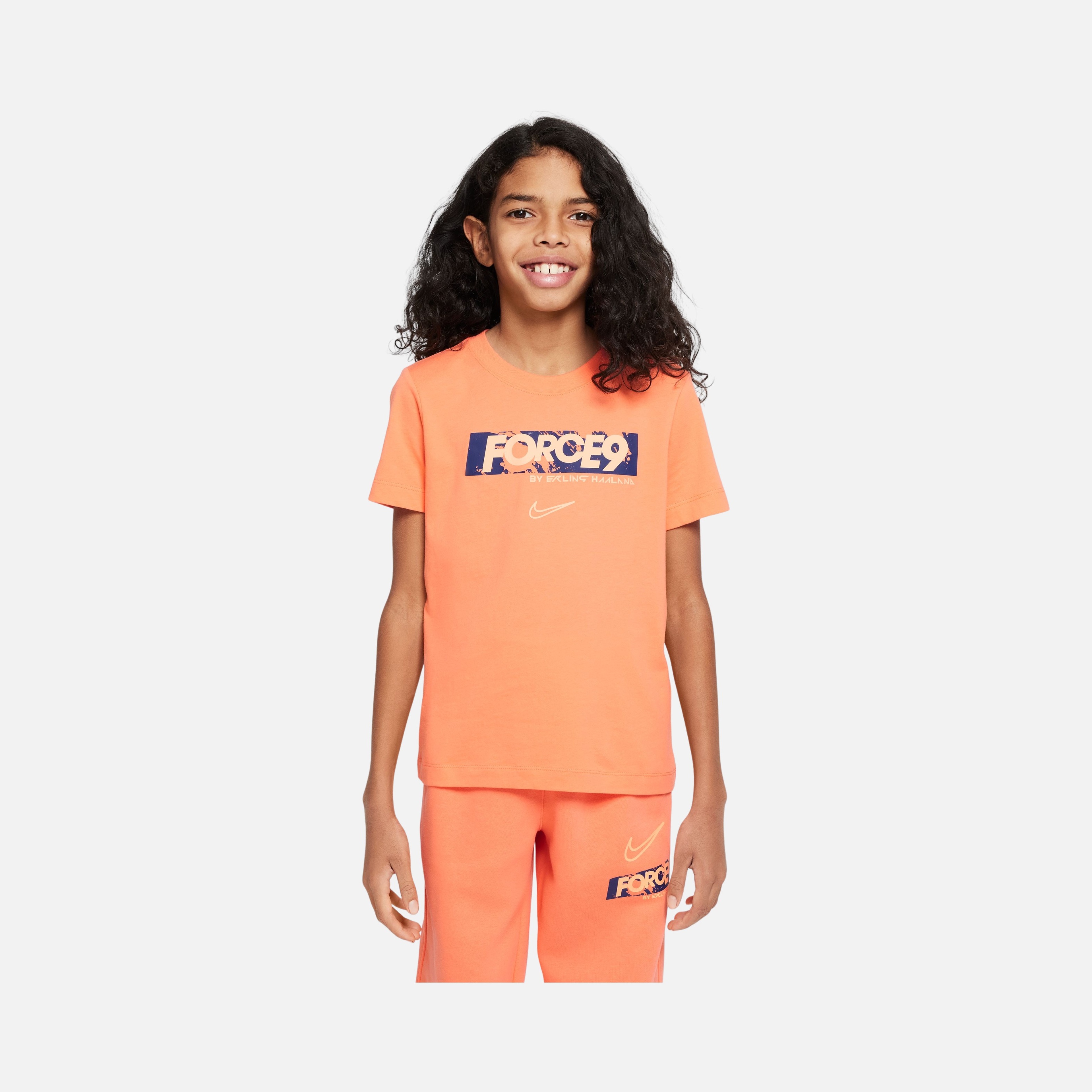 Nike Sportswear ''Erling Haaland Force9'' Graphic Short-Sleeve Çocuk Tişört