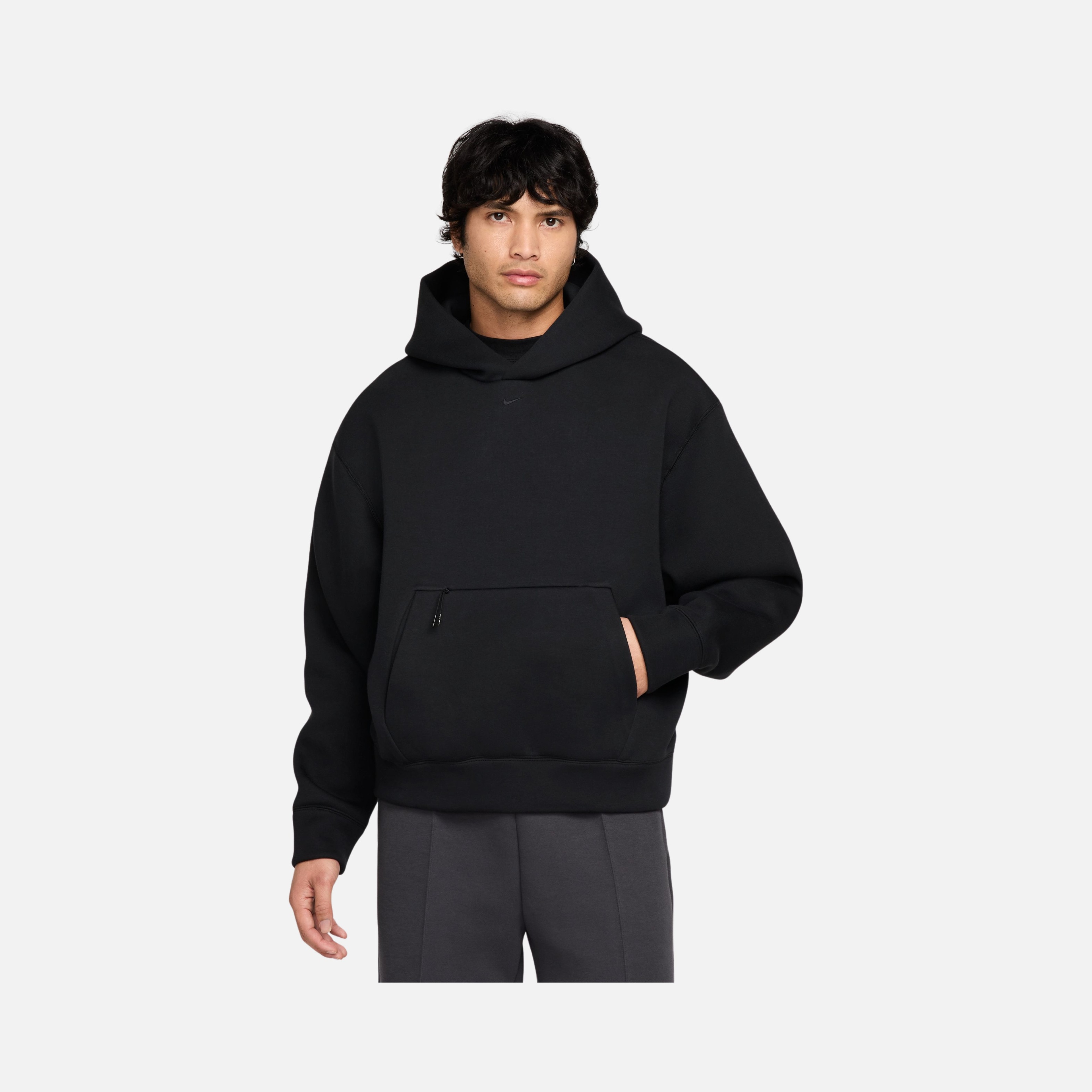 Nike Sportswear Tech Fleece Extra Wide Cut Hooded Erkek Sweatshirt