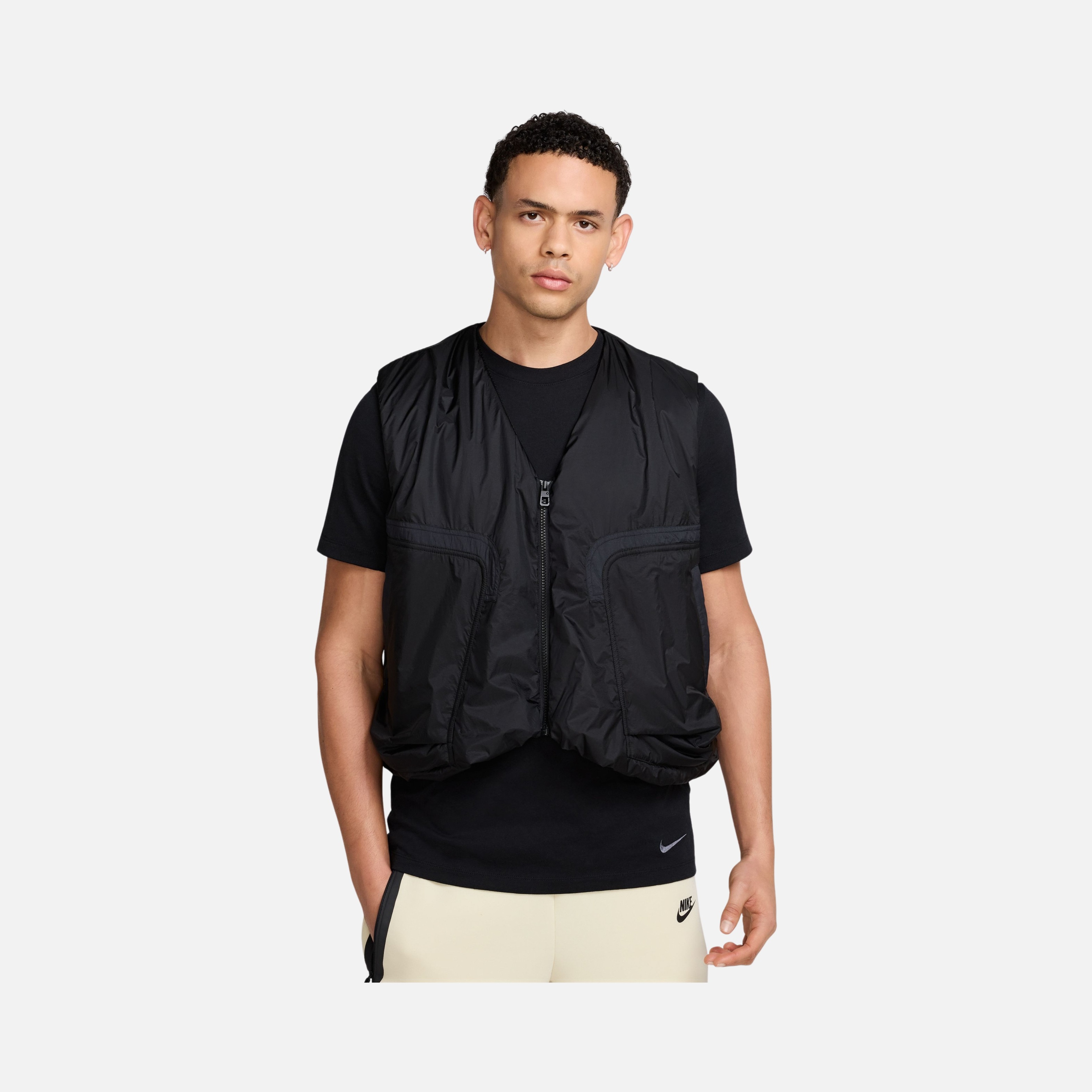 Nike Sportswear Tech Woven Fabric Loose Cut Full-Zip Erkek Yelek