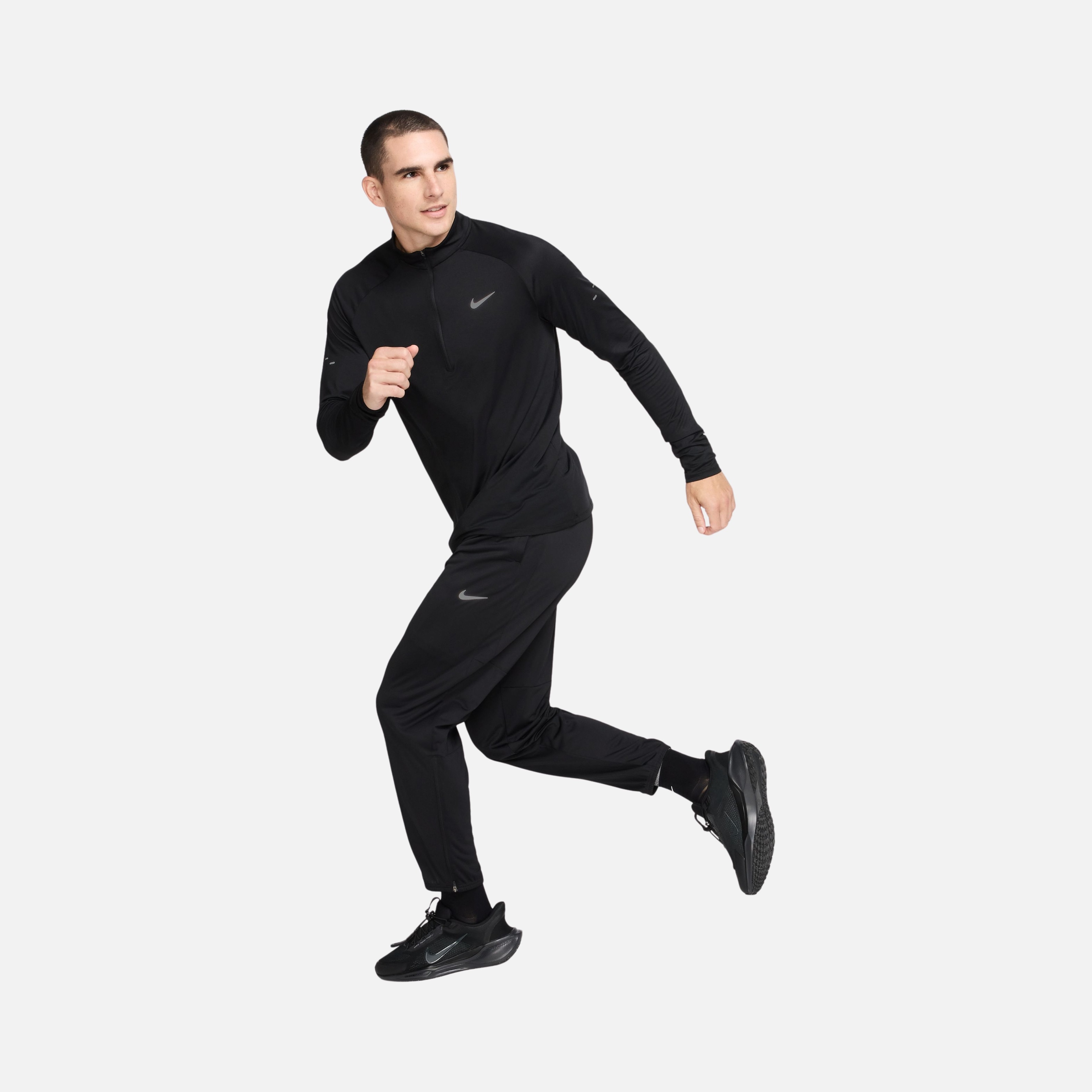 Nike Dri-Fit Challenger Knit Tapered Cut Zippered Leg Running Erkek Eşofman Altı
