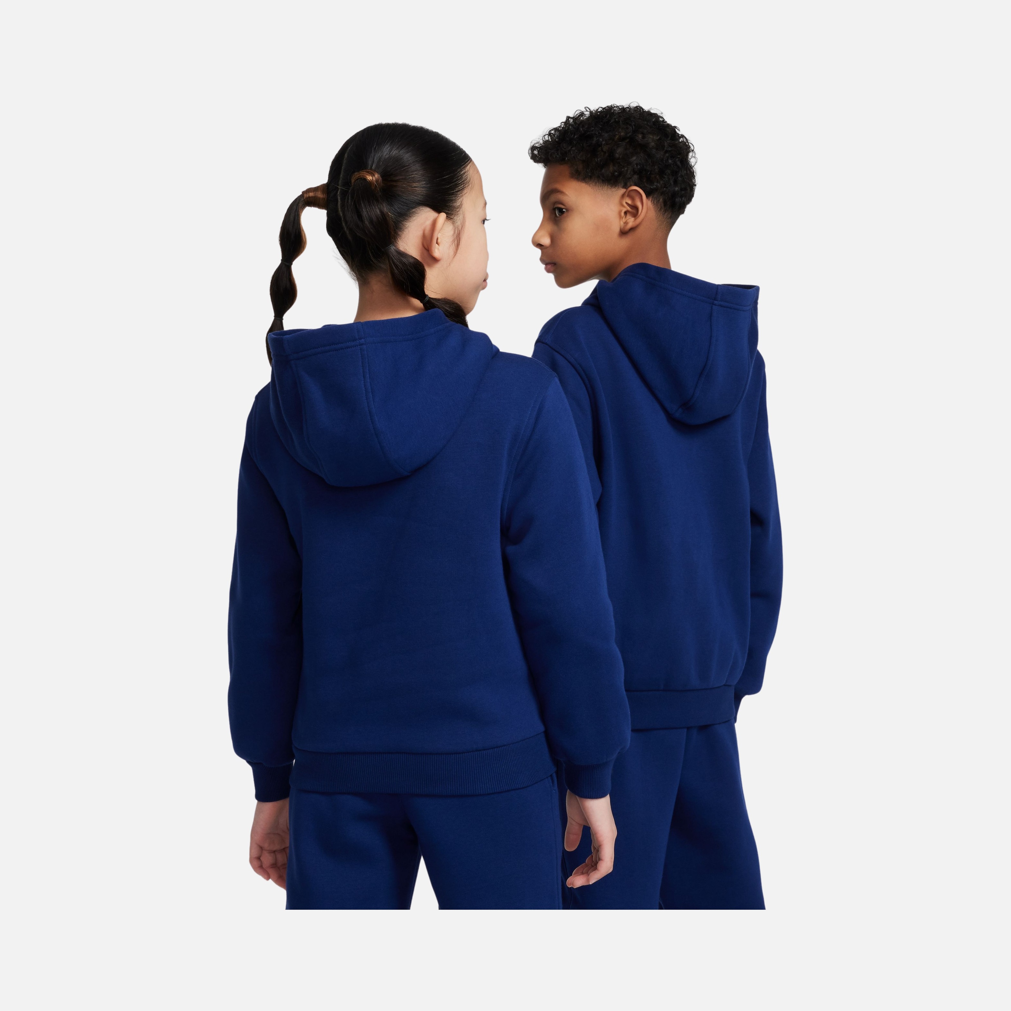 Nike Club Fleece ''Erling Haaland Force9'' Graphic Football Academy Hooded Çocuk Sweatshirt