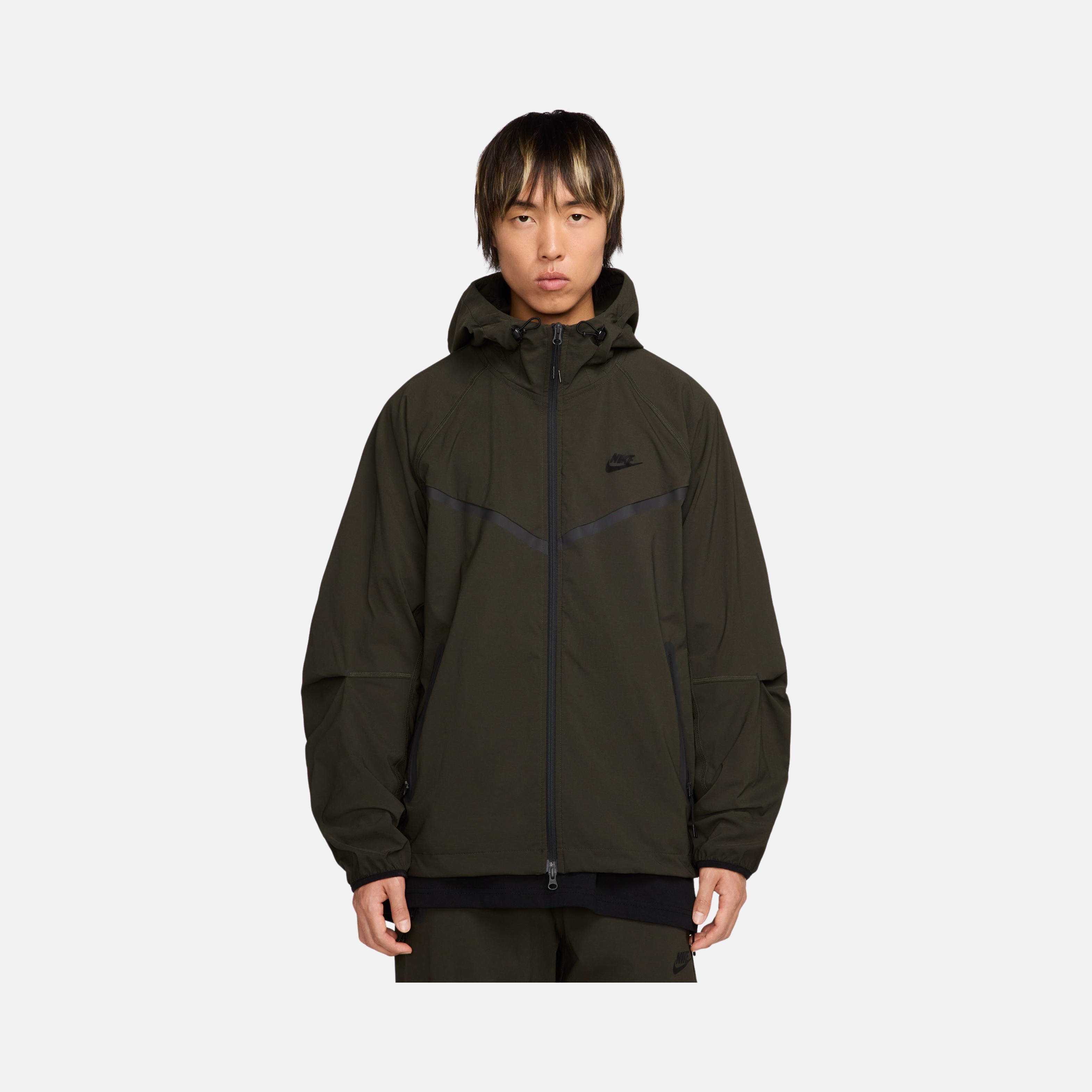 Nike Tech Woven Windrunner Full-Zip Hooded Erkek Ceket | Barçın