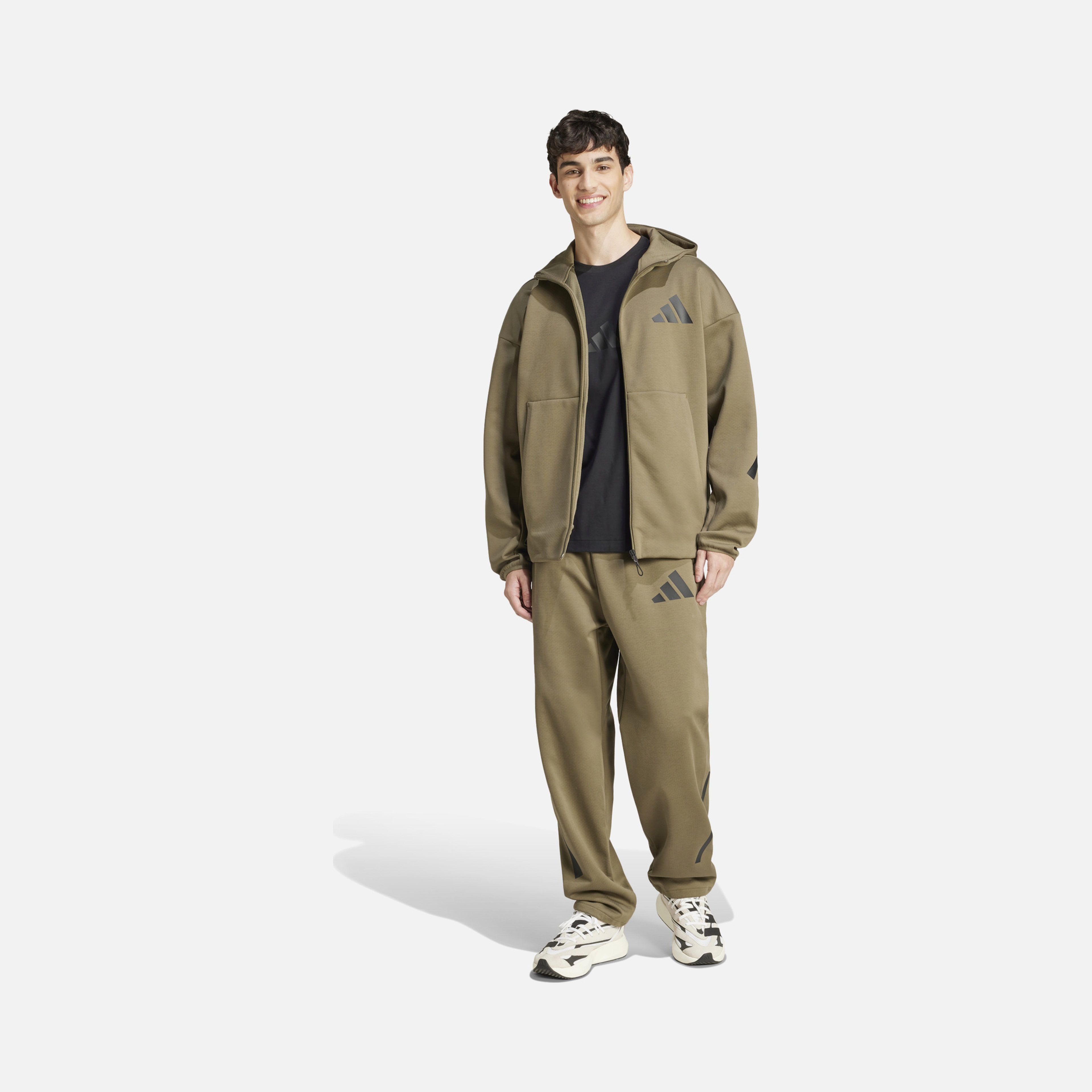 adidas Sportswear Z.N.E. Full-Zip Hooded Erkek Sweatshirt