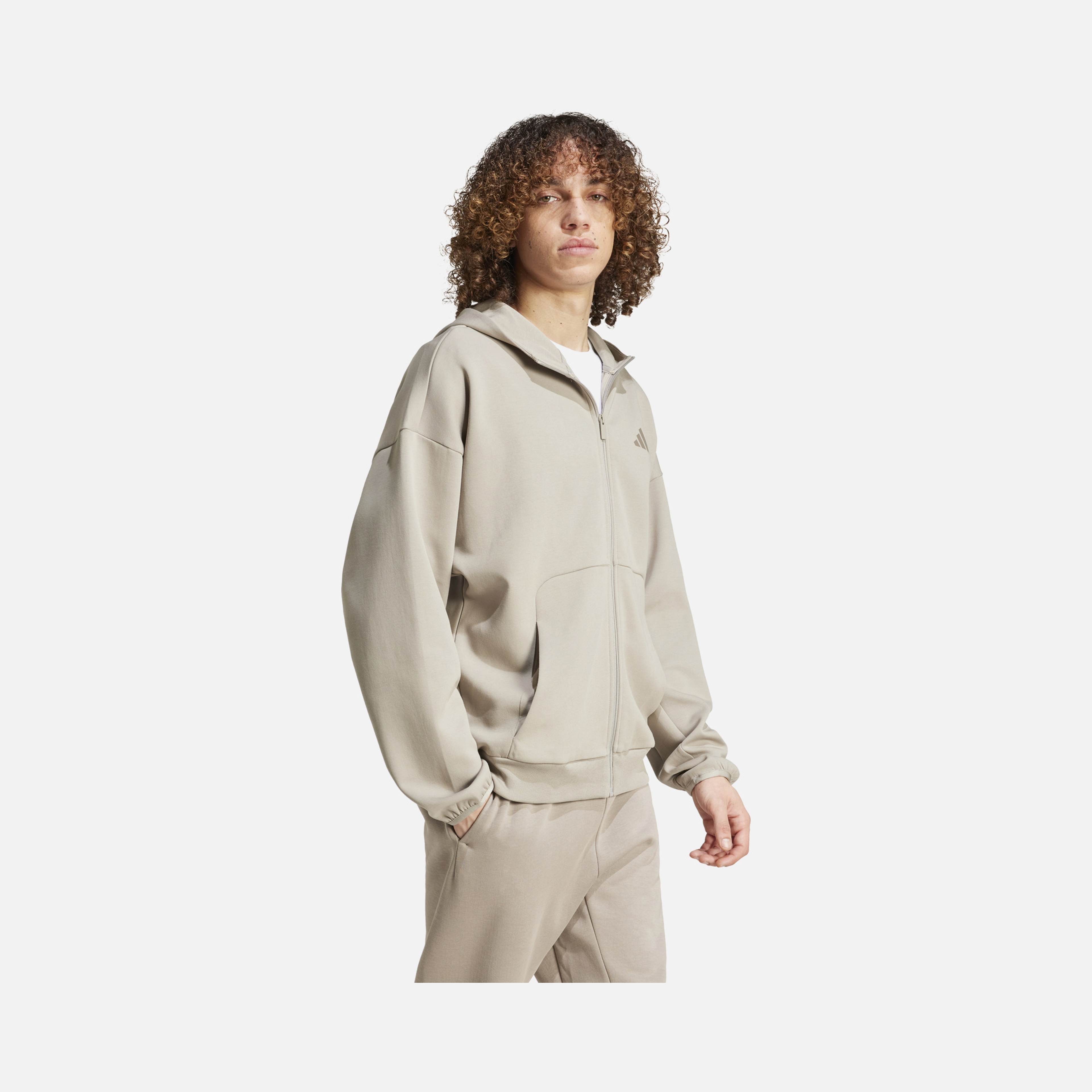 adidas Sportswear Future Icons Small Logo Full-Zip Hooded Erkek Sweatshirt