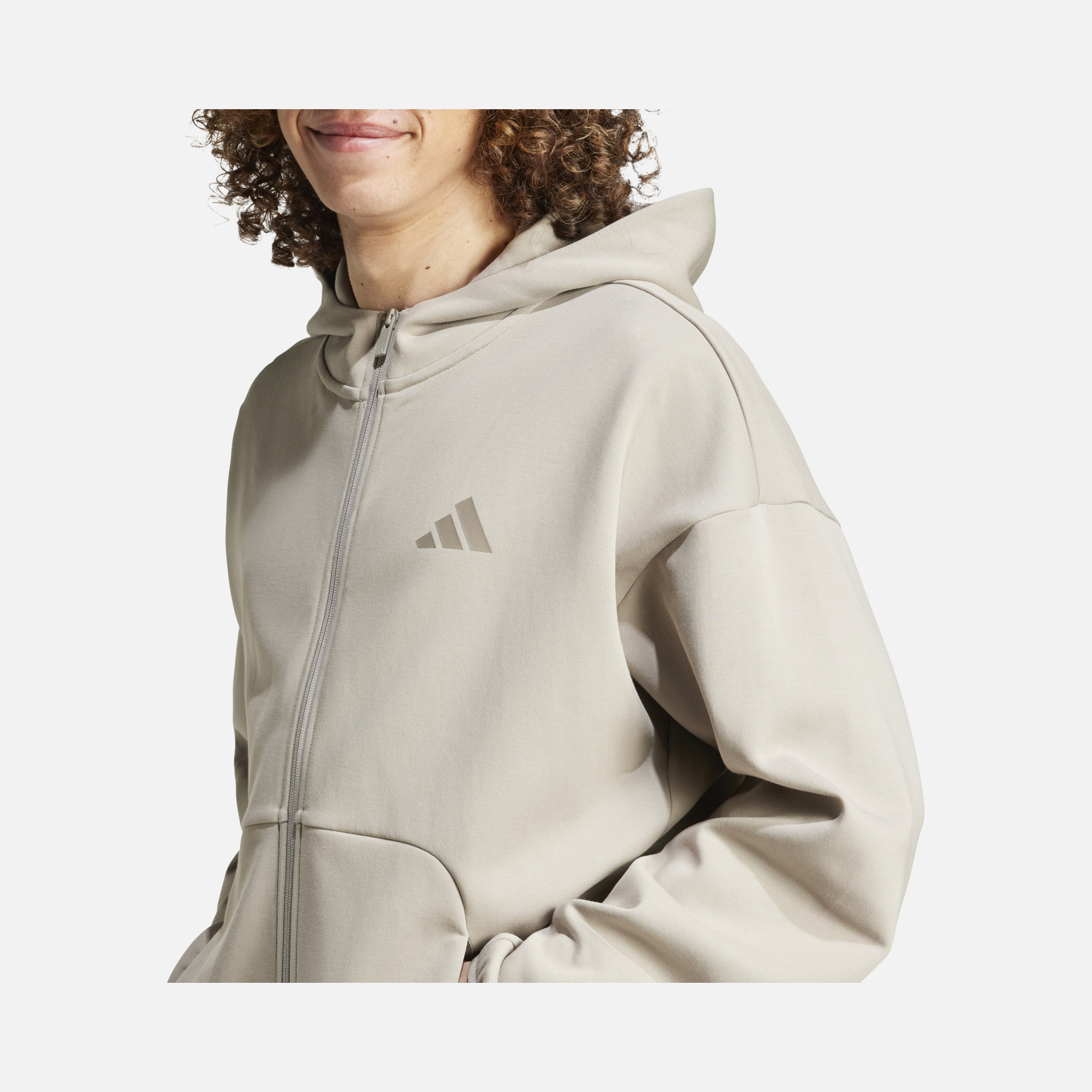 adidas Sportswear Future Icons Small Logo Full-Zip Hooded Erkek