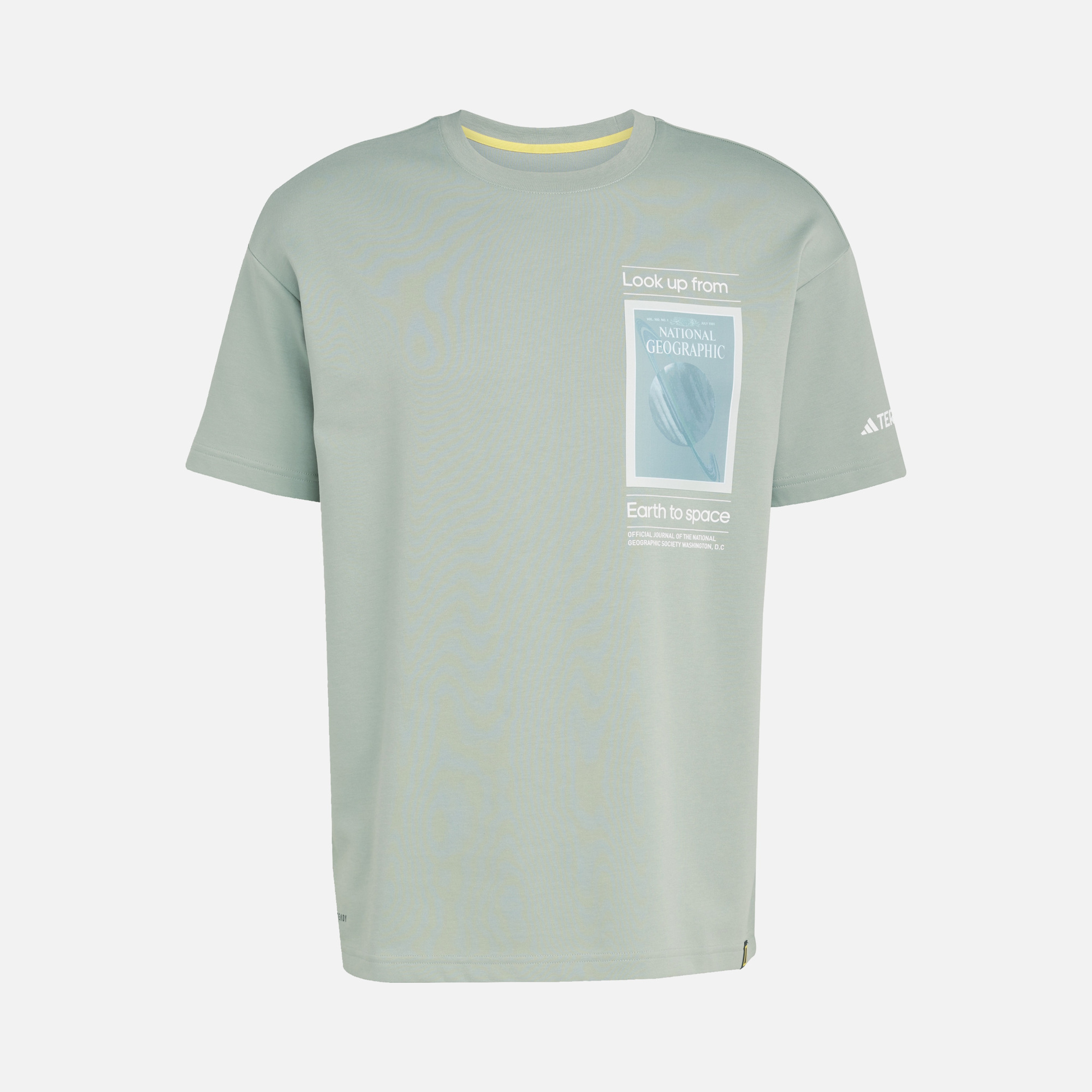 adidas Terrex Look Up From Earth ''National Geographic'' Hiking Short-Sleeve Erkek Tişört