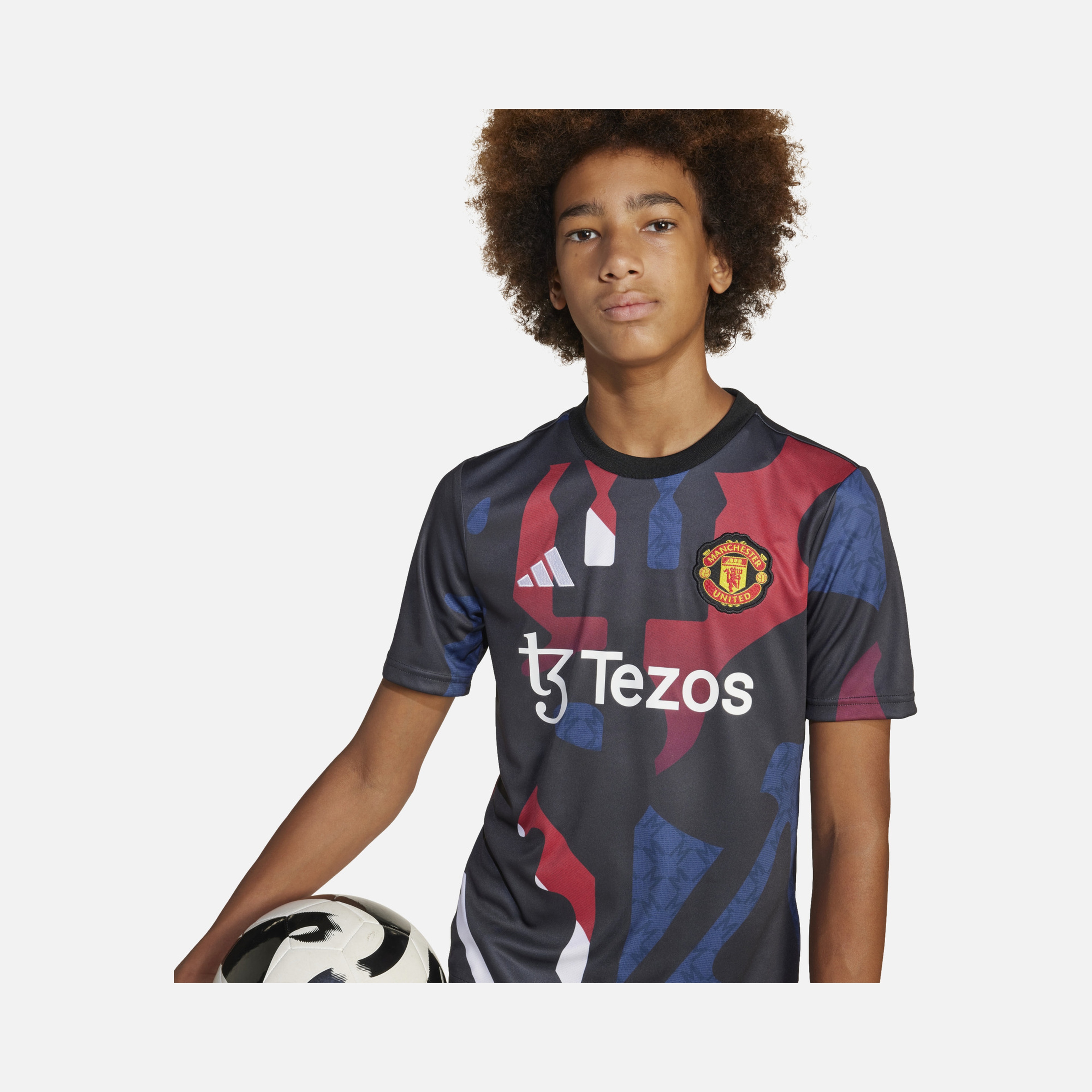 adidas Manchester United 2024/2025 Pre-Match Jersey Short-Sleeve Çocuk Forma